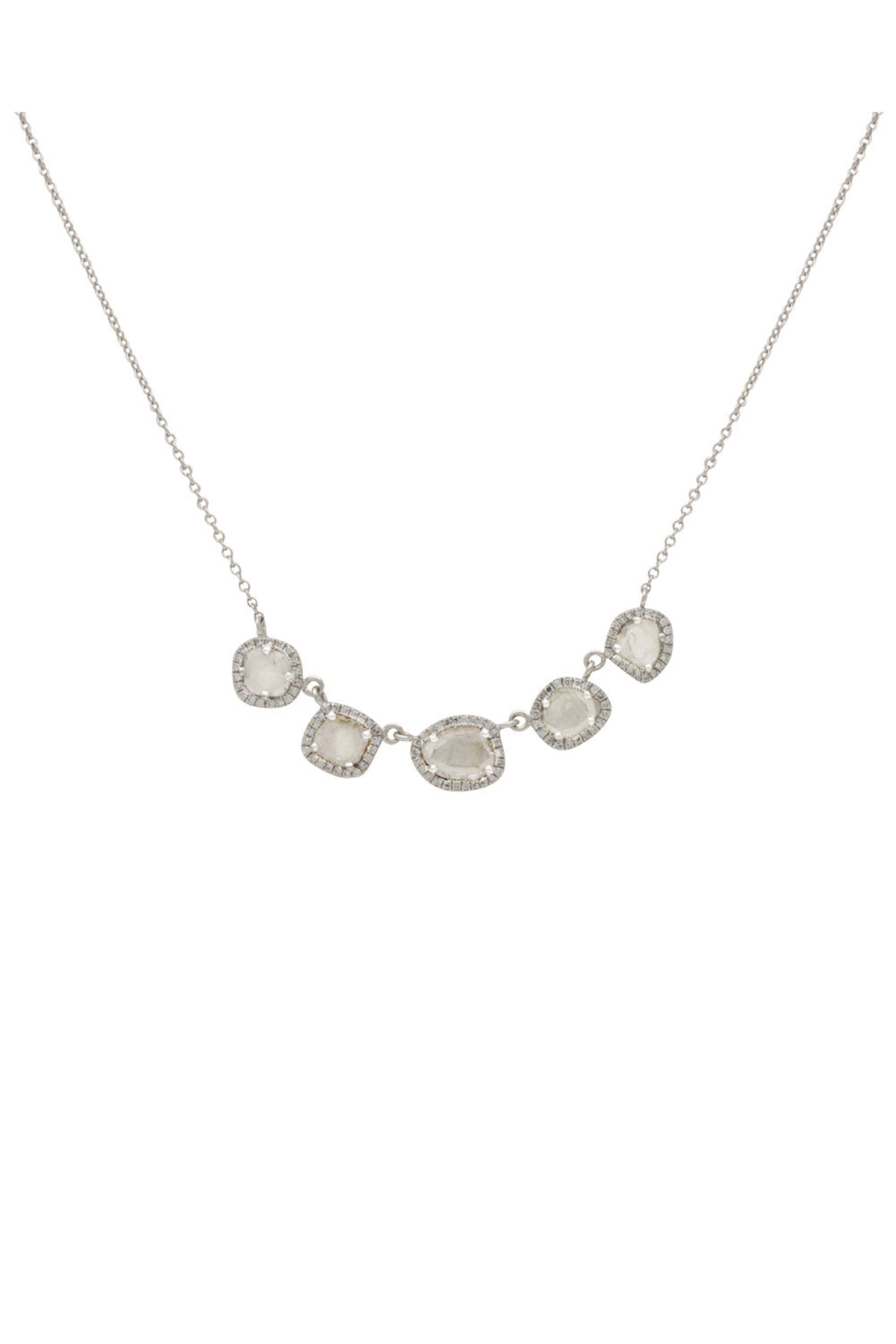 Kai Linz - 5 Slice Diamond Necklace
