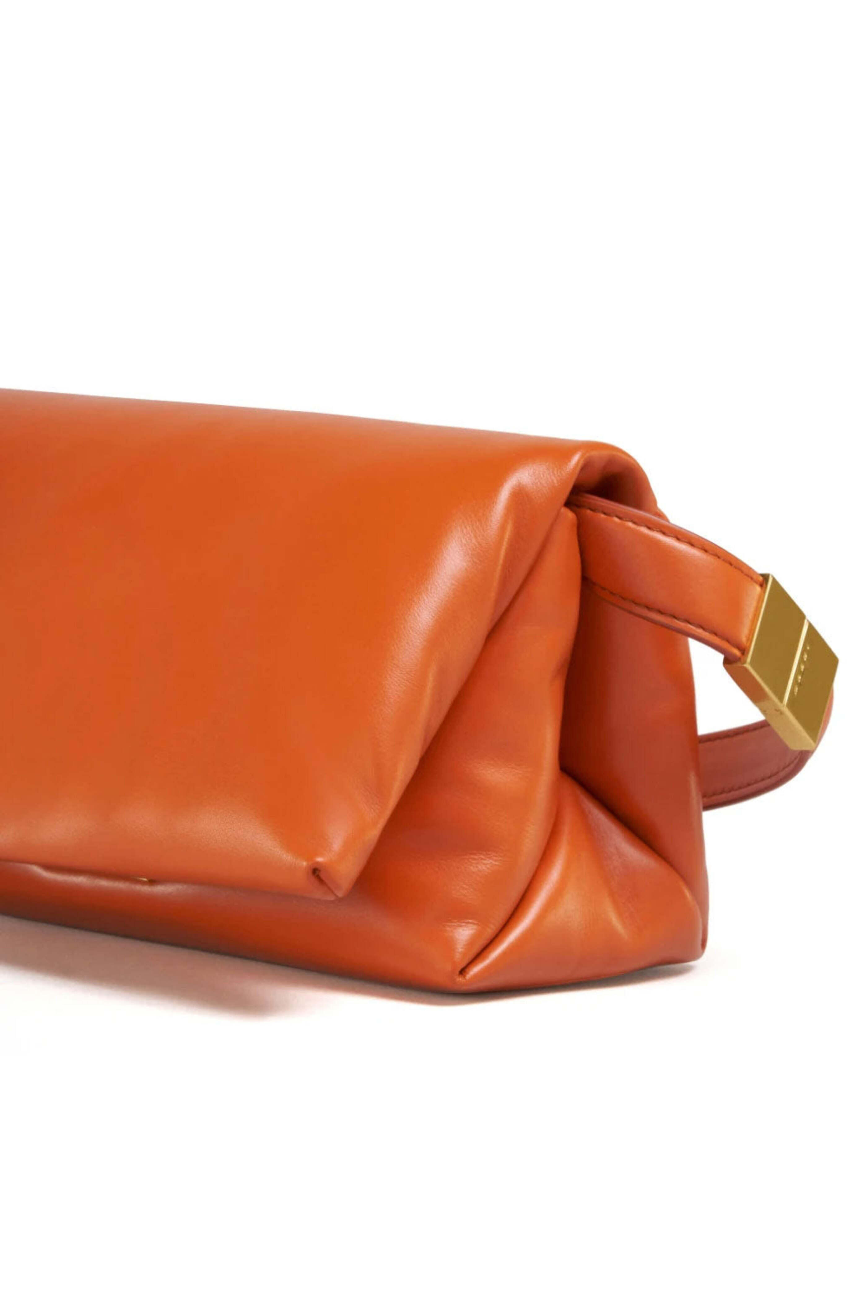 Marni - Small Prisma Leather Crossbody Bag in Sunset