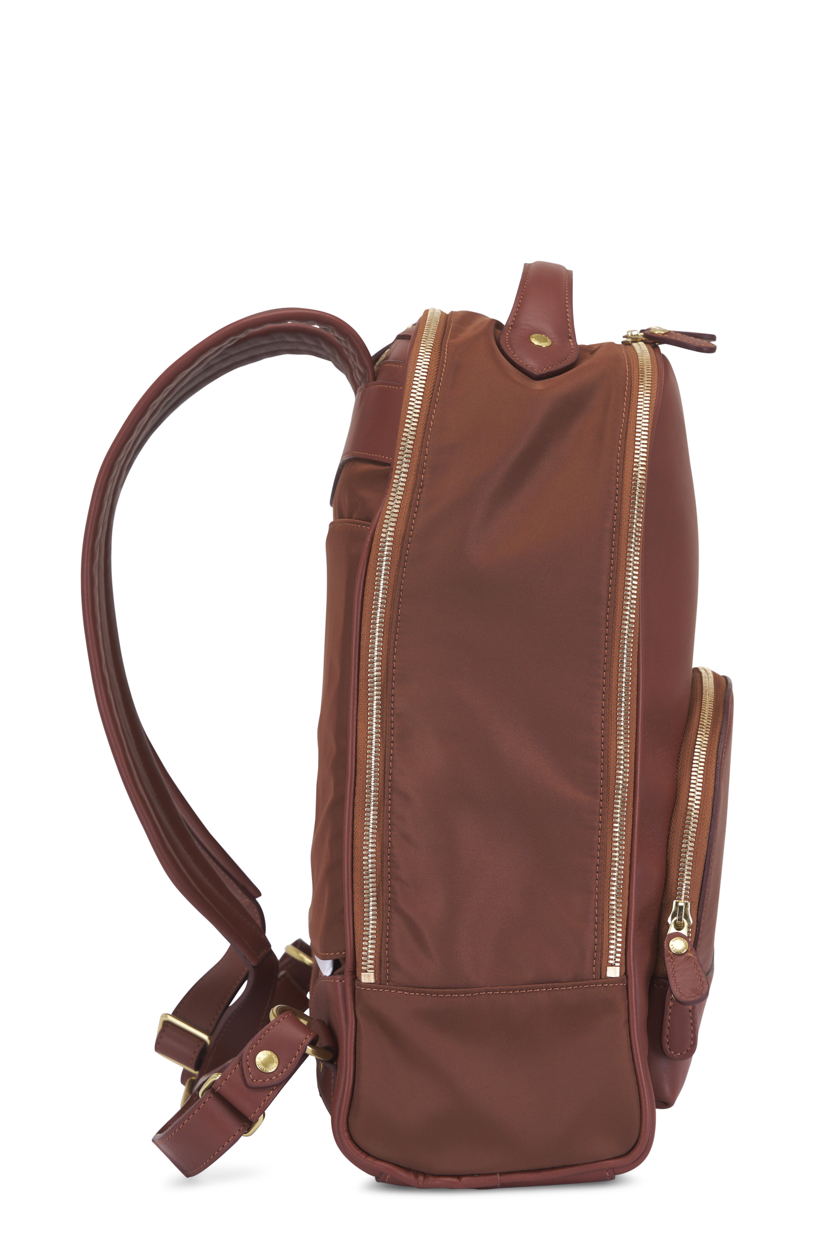 Ghurka - Hudson No. 297 Vintage Chestnut Leather Backpack