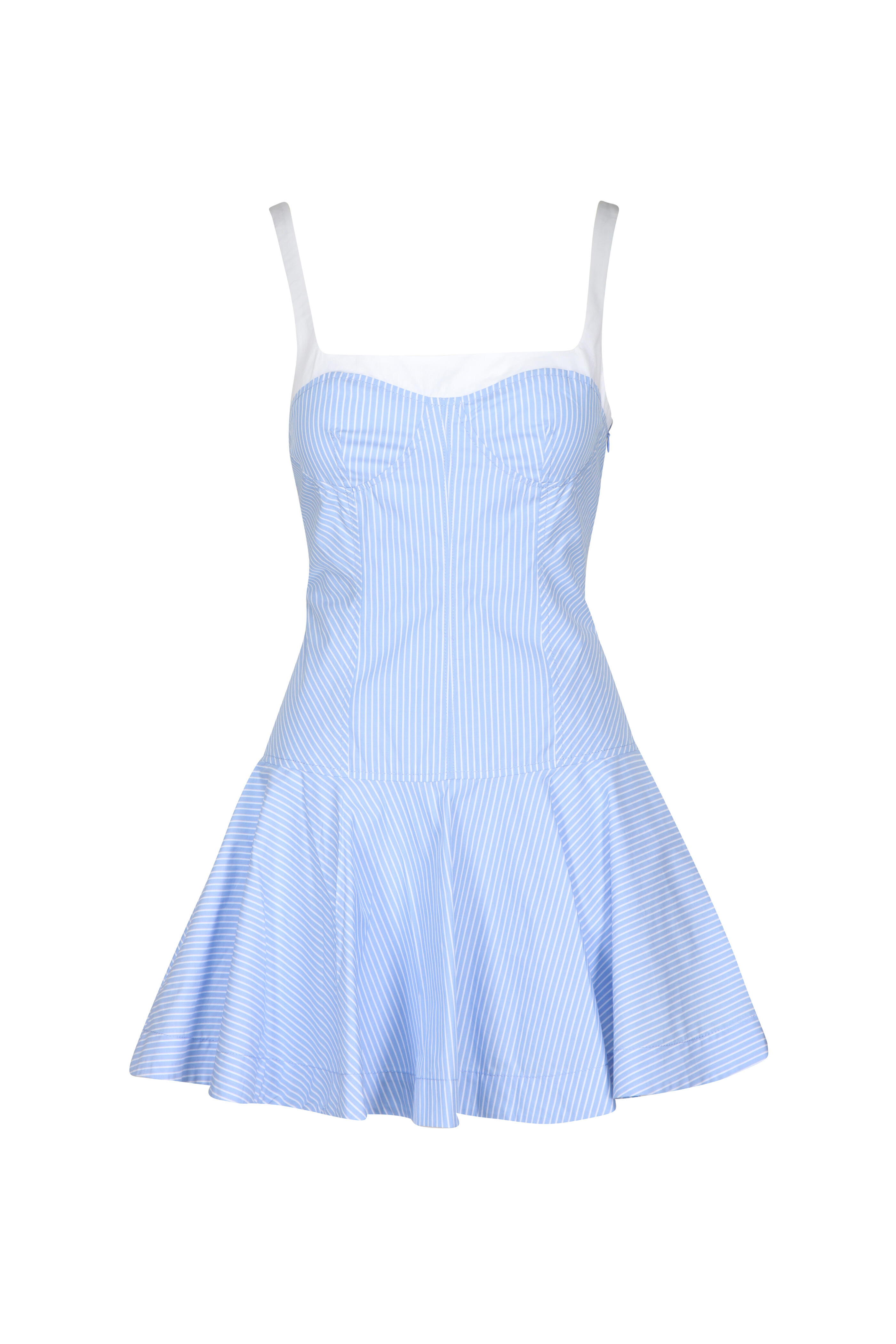 Simkhai - Tyler Bustier Periwinkle Mini Dress