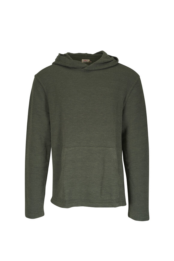 Faherty Brand Whitewater Forest Grove Hoodie - view 1