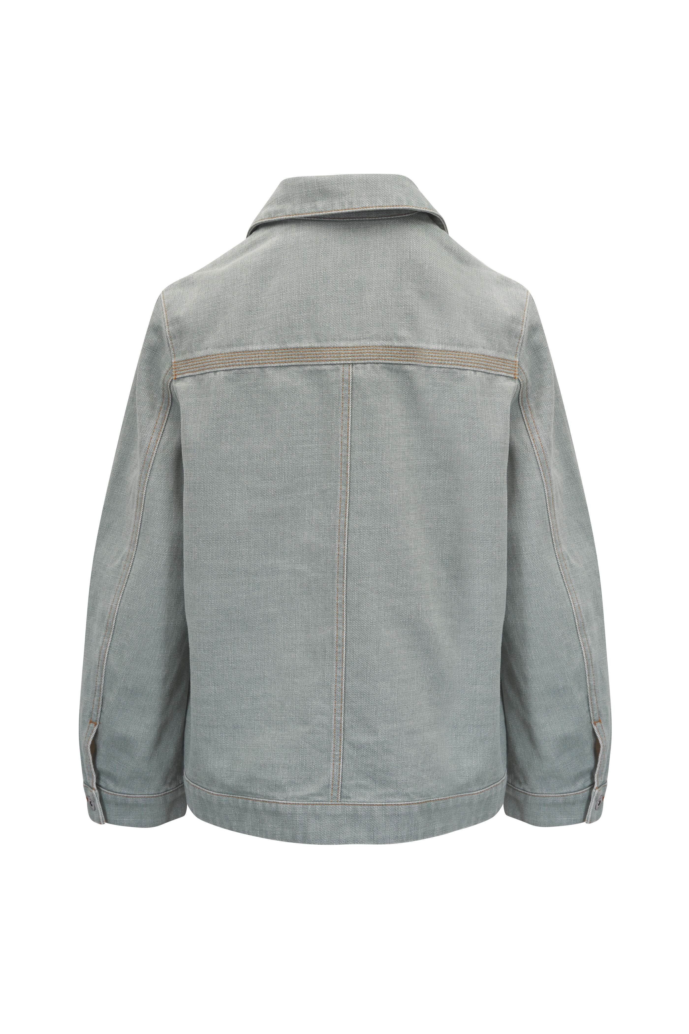 注目◇ワークウェア Denim Jacket◇LOEWE Workwear jacket in denim Blue - LOEWE