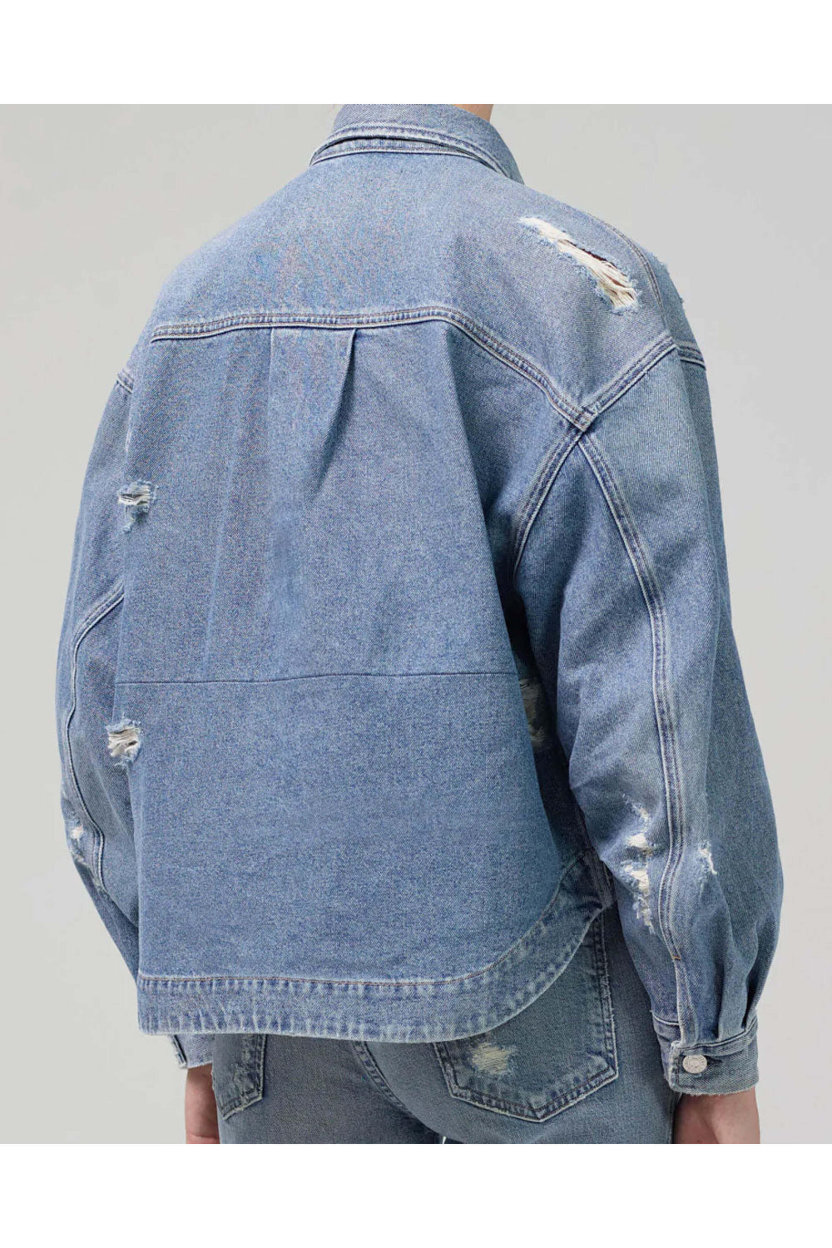 Citizens of Humanity - Yael Reworked Denim Jacket in Dove