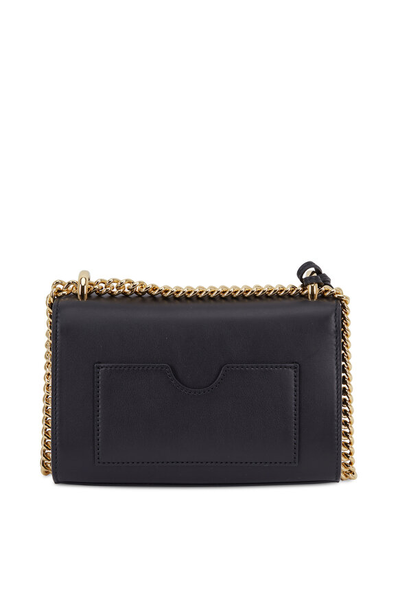 Gucci - Padlock Black Leather Small Shoulder Bag