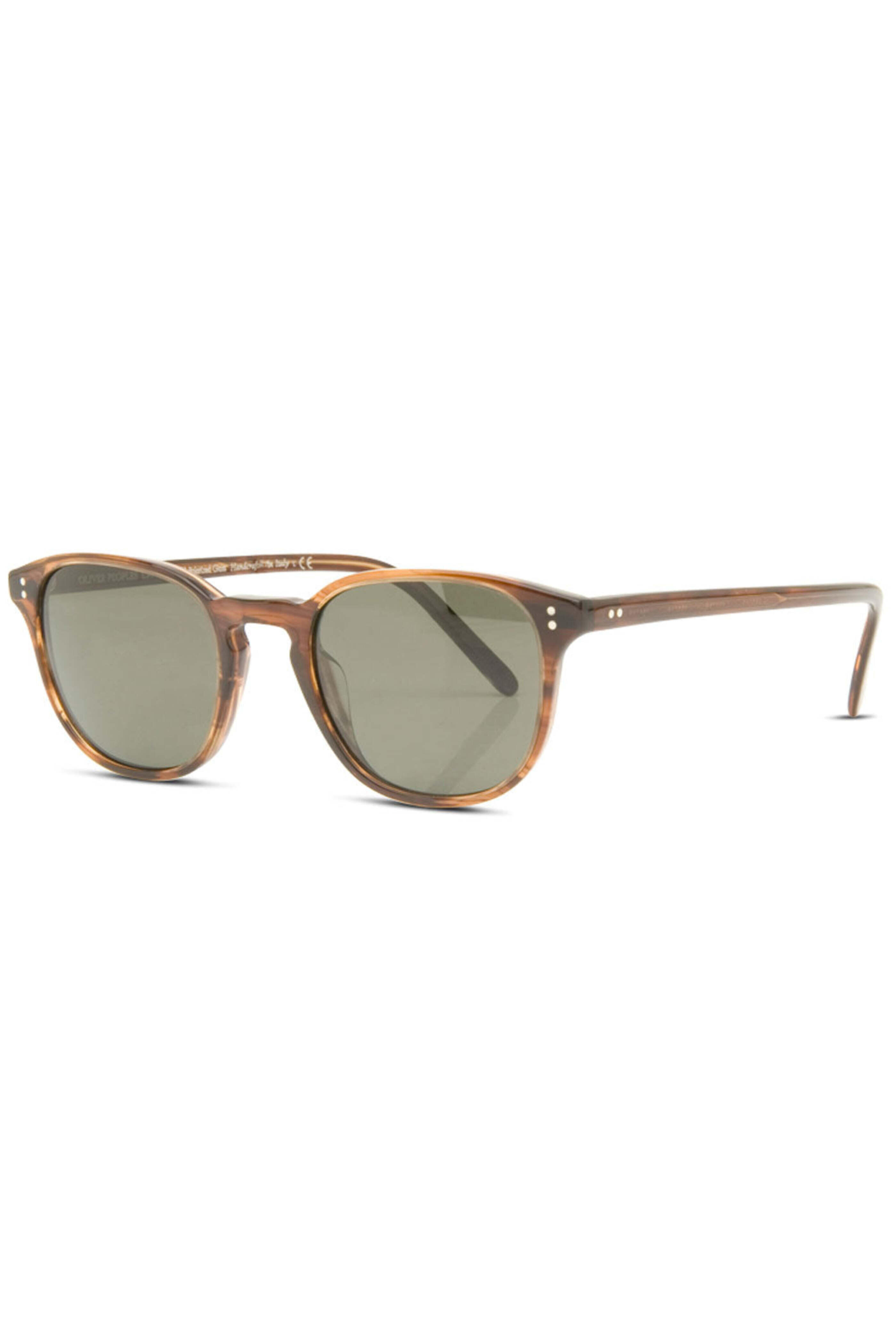 Oliver Peoples - Fairmont Tortoise Polar Brown Lens Sunglasses
