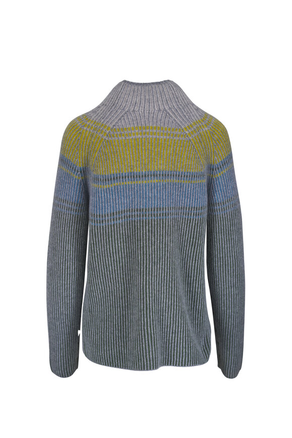 Kinross Highland Kodak Multi Plaited Rib Sweater - view 2