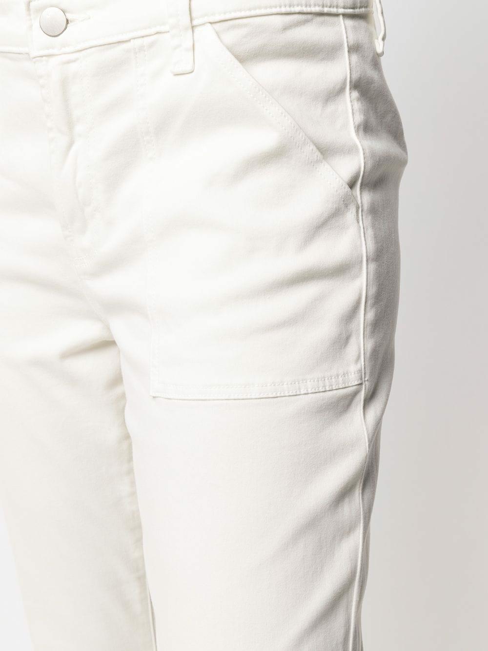 J Brand - Arkin Angel White Zip Ankle Jogger