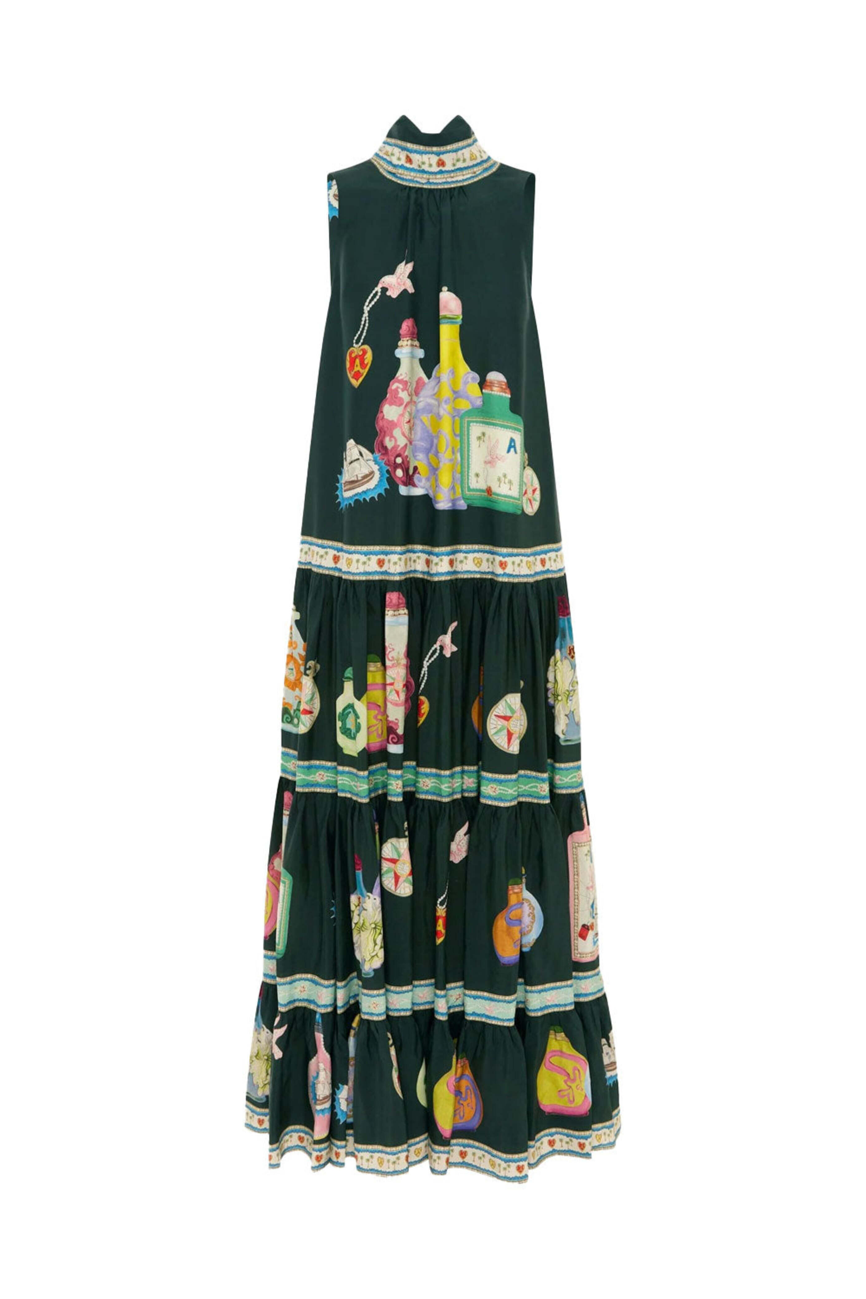 alemais green dress SAGE MIDI DRESS main image 0