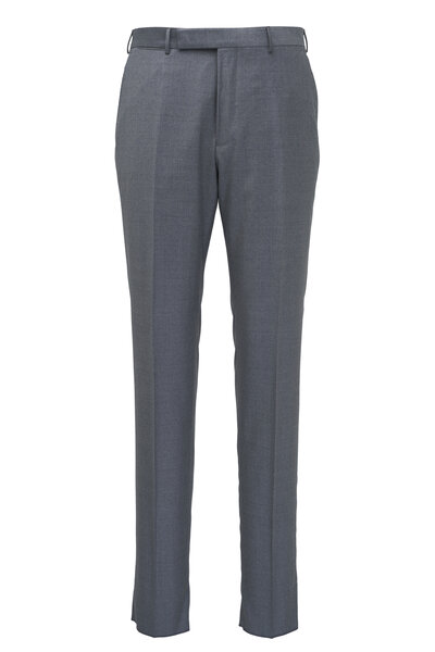 スーツ（メンズ） Z Zegna Wool dress One hundred and twenty thousand Ermenegildo Zegna Men's Gray Wool Dress Pants 37X29 $395 | eBay