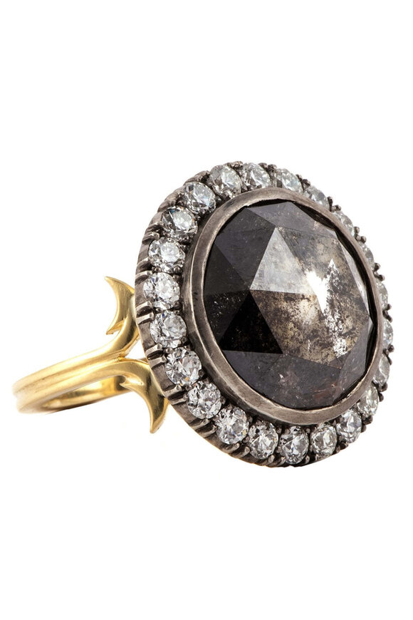 Sylva & Cie Rough Cut Diamond Ring - view 1