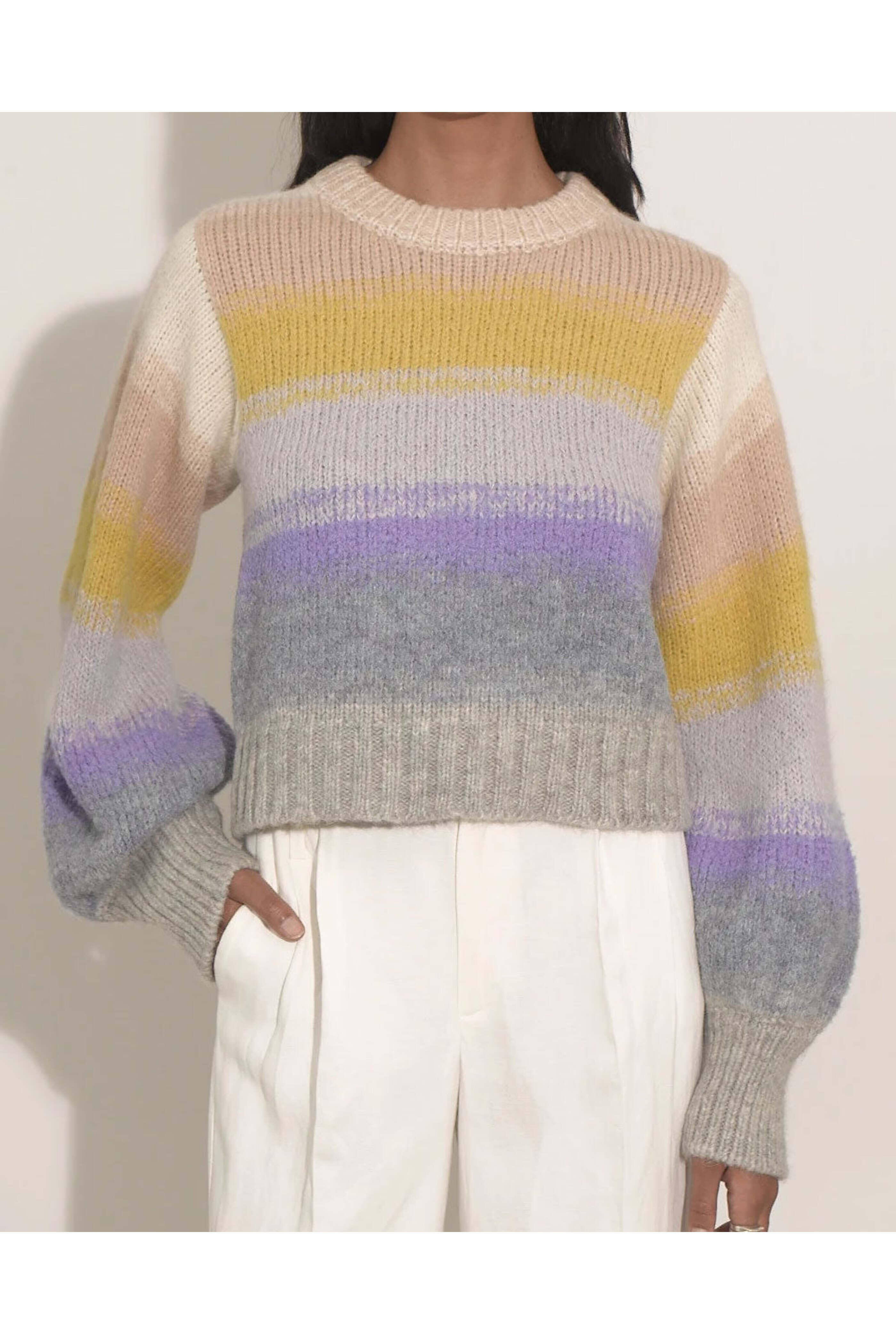 Eleven Six - Multicolor Joy Sweater