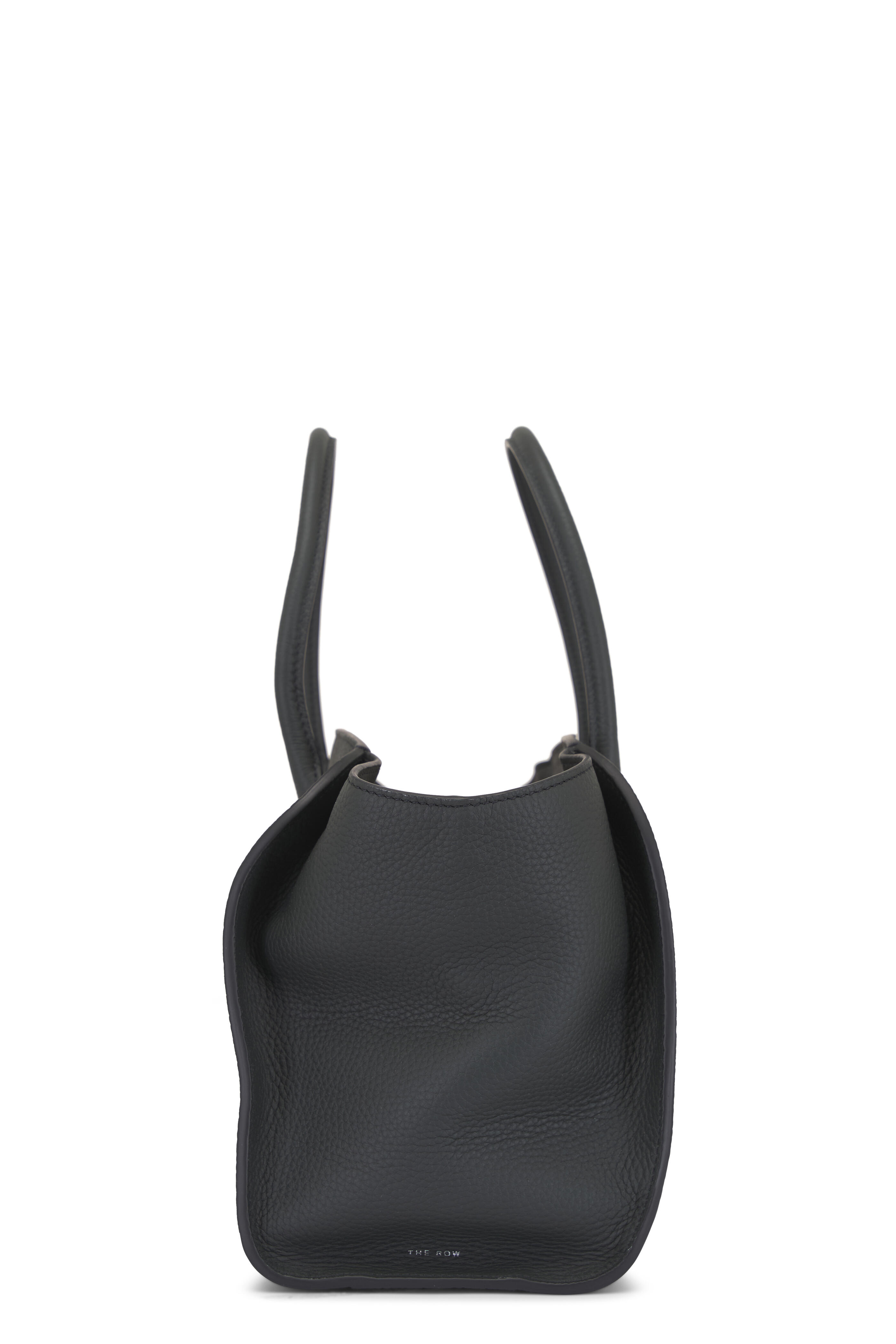 The Row - Marlo 12 Dark Pine Leather Tote
