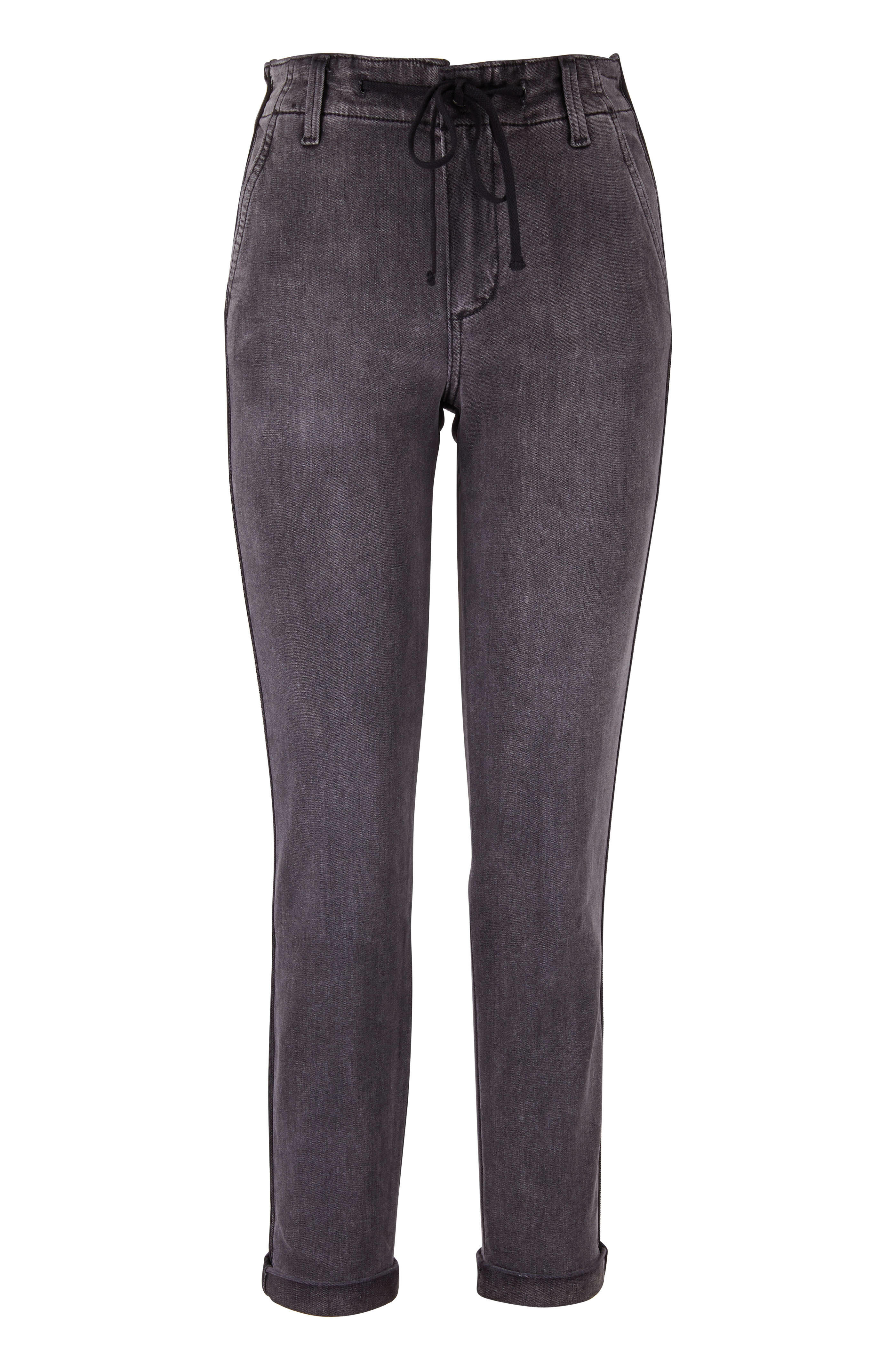 Paige - Christy Faded Mist Drawstring Cuffed Pant