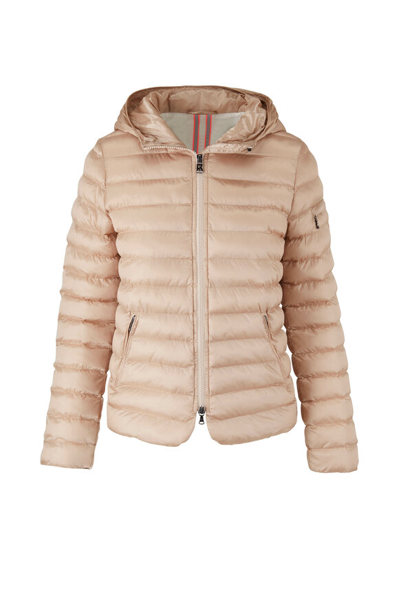 Bogner - Tarja Beige Hooded Puffer Coat