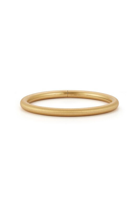 Jade Trau 18k Yellow Gold Medium Bangle