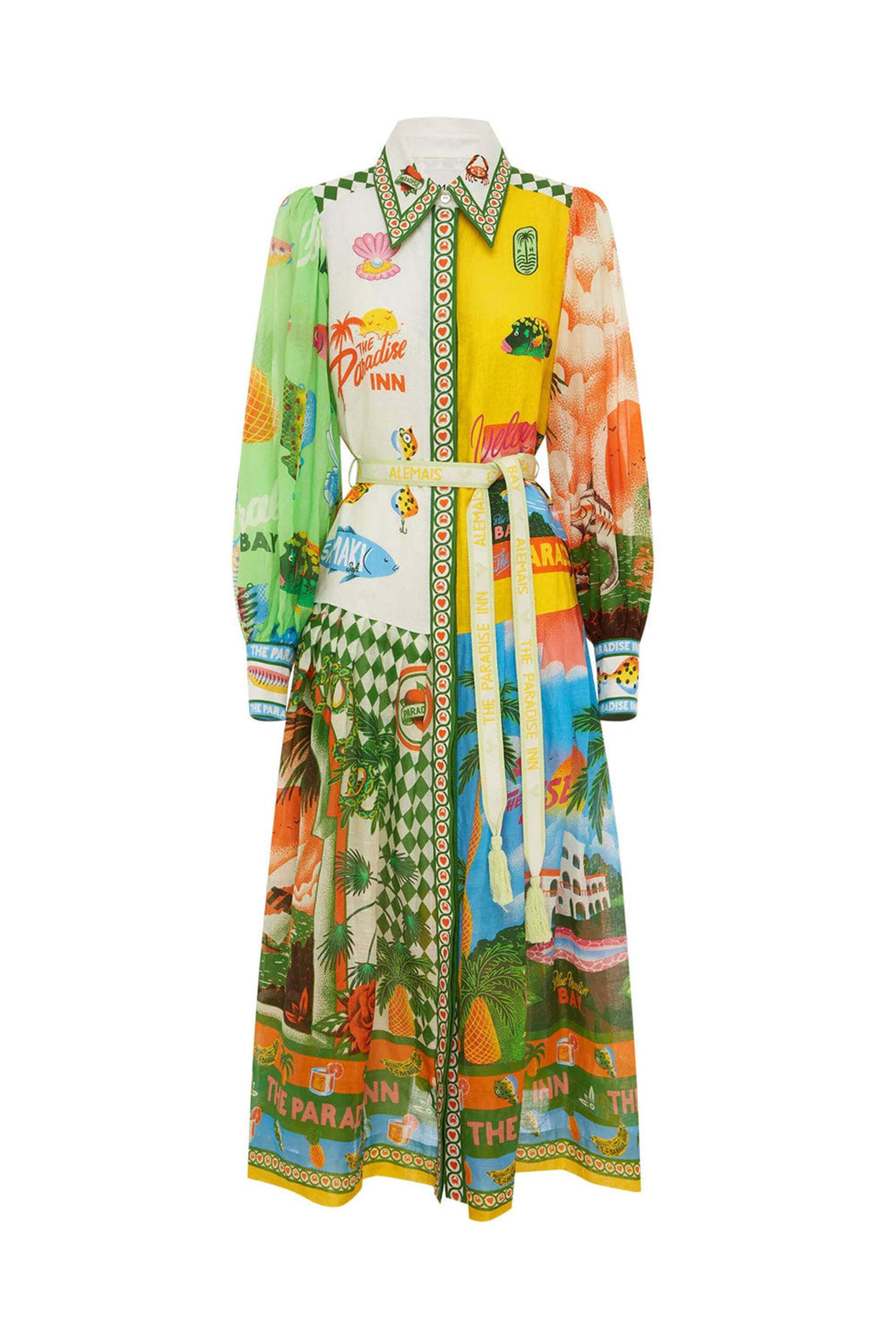 alemais paradiso silk midi dress Step into paradise with the Alemais Paradiso Silk Midi Dress in Multi. Nedlands | Toorak | Manly