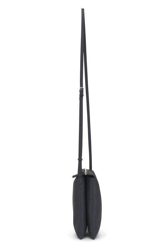 The Row Nu Twin Dark Pine Ans Leather Crossbody - view 3