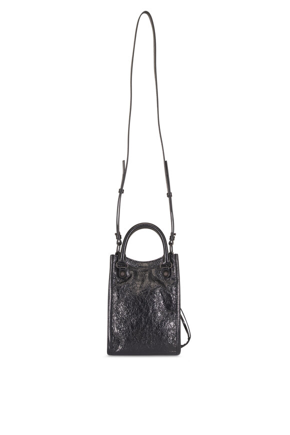 Balenciaga Le City Tote Black Phone Holder Crossbody - view 2