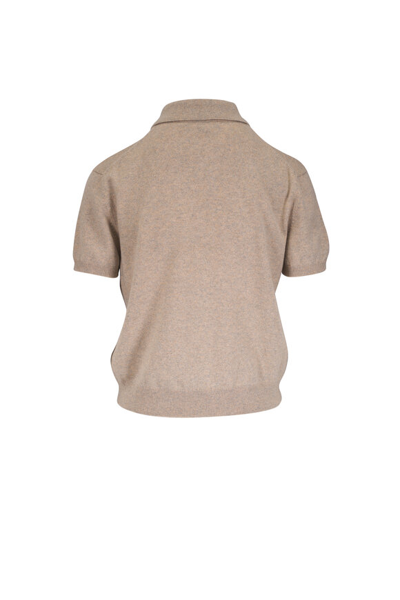 Loro Piana Classic Birch Baby Cashmere Polo - view 2