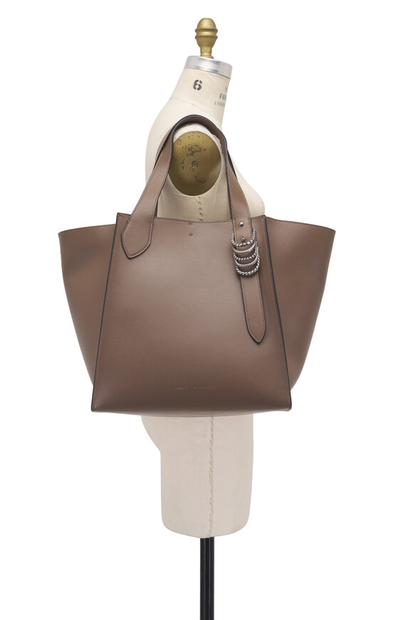 Dorothee Schumacher Dorothee Taupe Leather Tote Bag - view 5
