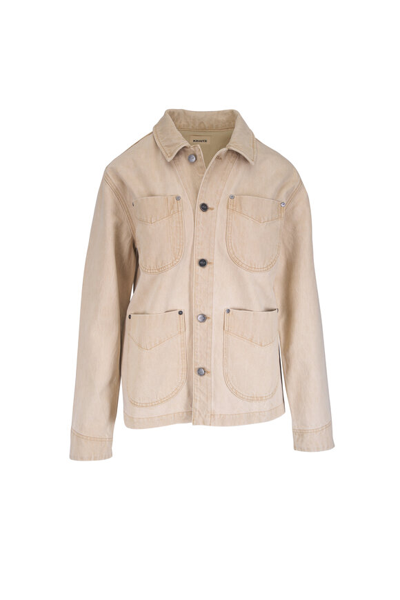 Khaite Wyatt Dumas Rigid Denim Jacket - view 1