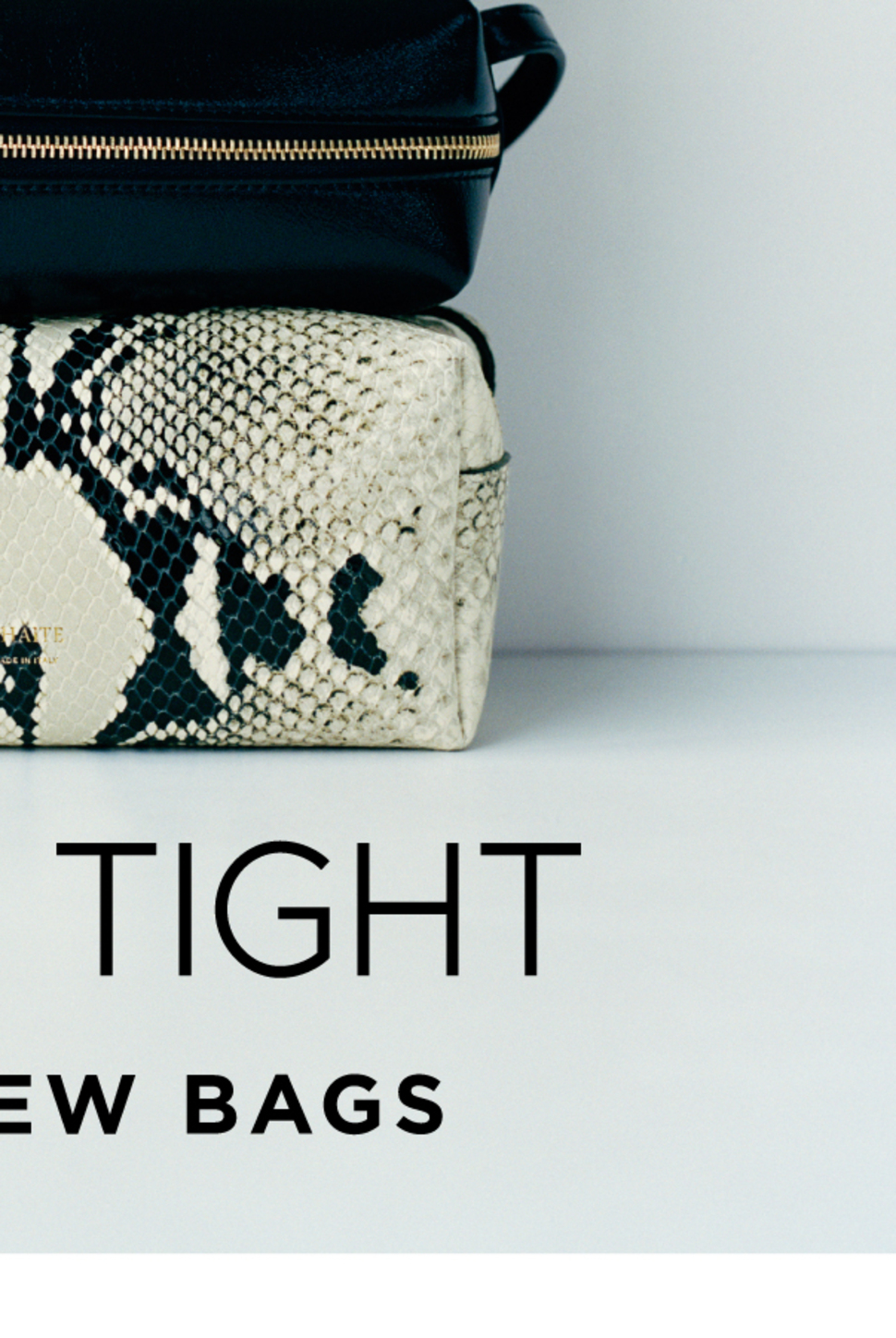 Shop New Bags hang tight