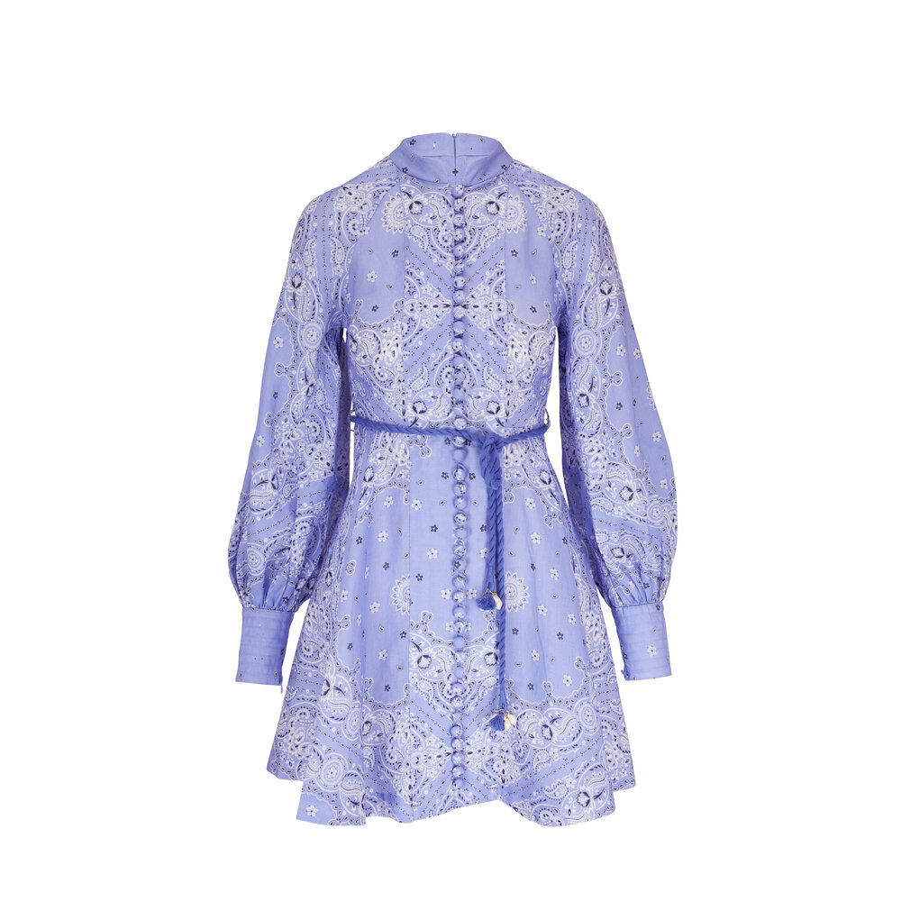 ワンピースその他 ZIMMERMANN Women Dresses 3856DS251MNTHIB Blue zimmermann_coco_embroidered_de