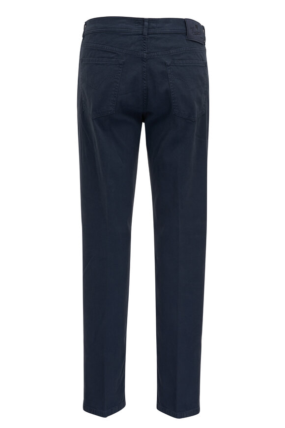 Marco Pescarolo - Navy Micropique Five Pocket Pant