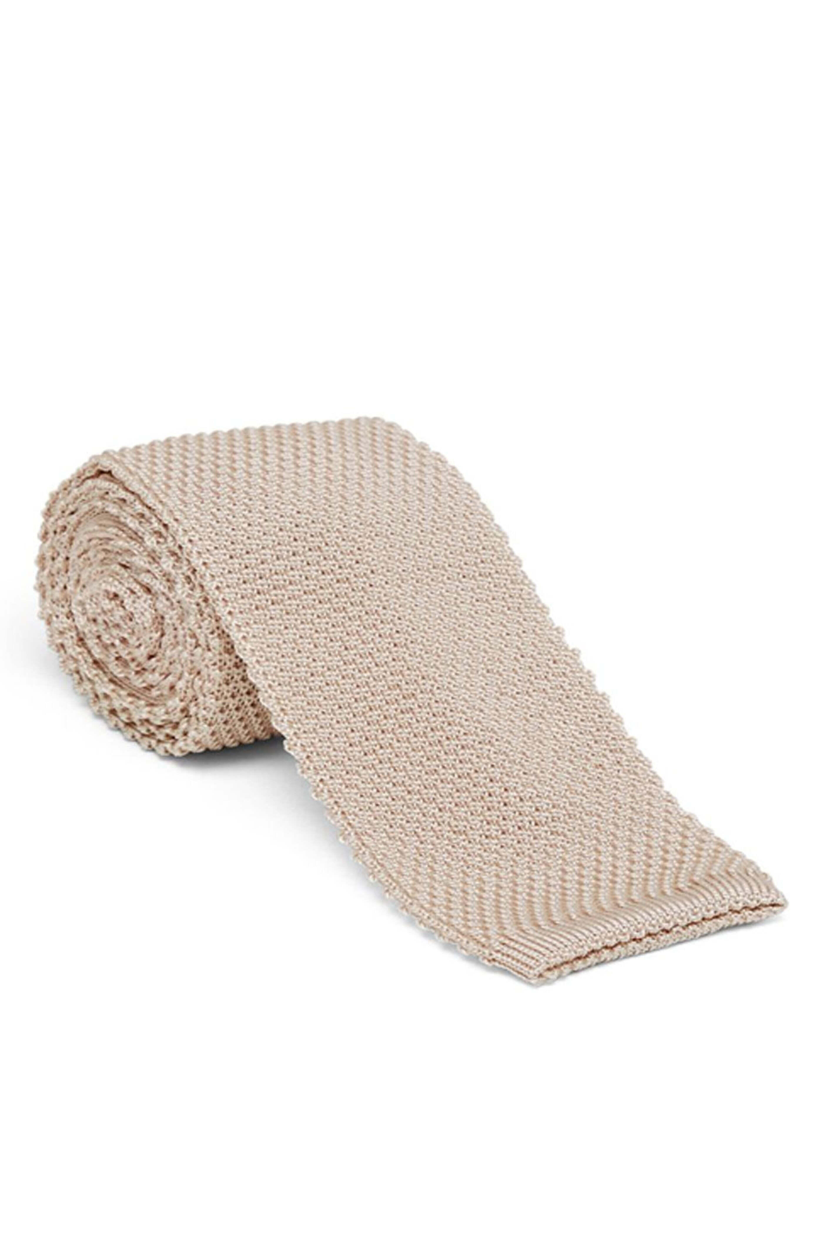 【関税＆送料込み】Brunello Cucinelli Knitted Tie cucinelli-240340-gray-black-