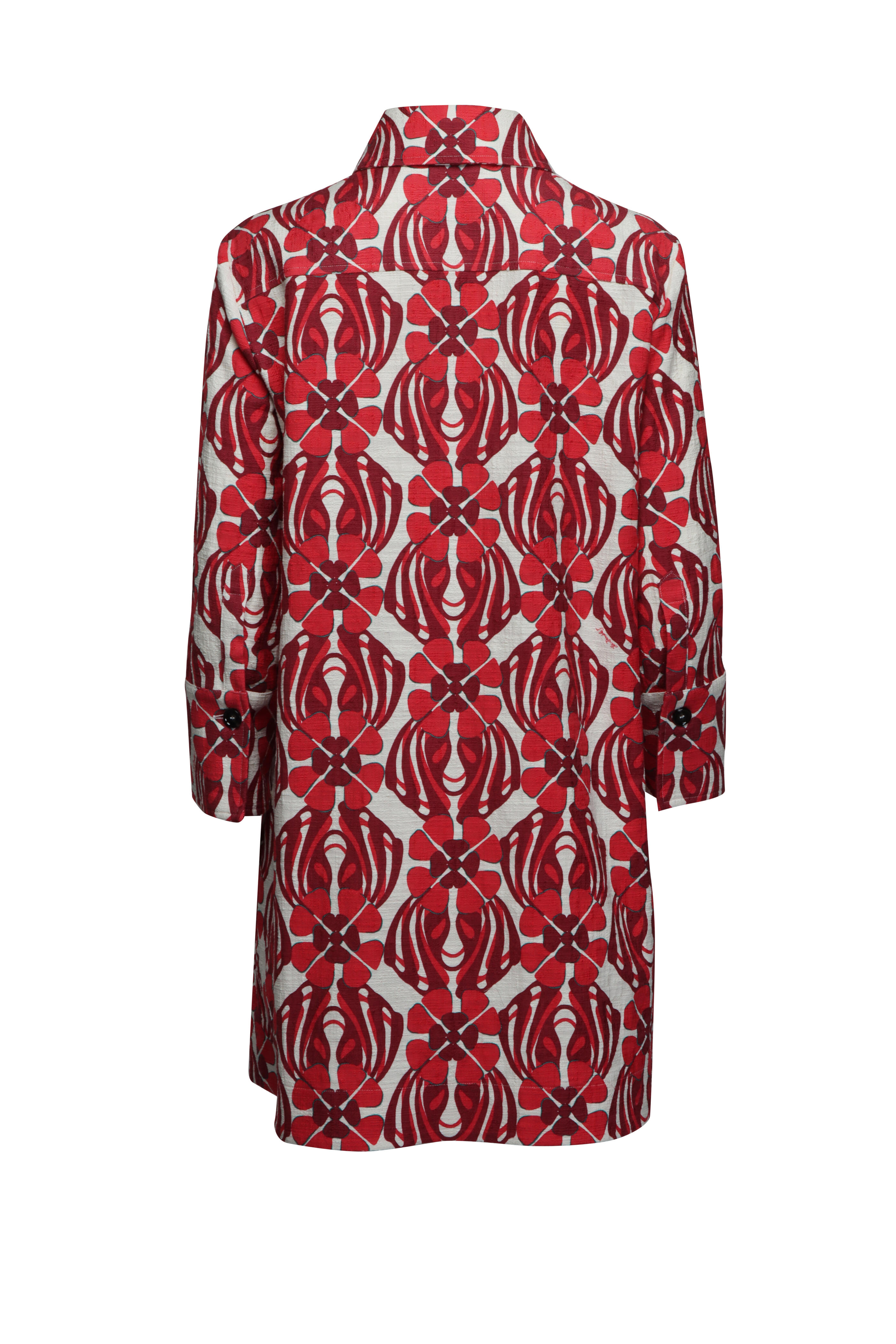 La DoubleJ - Artemis Clover Red Short Dress