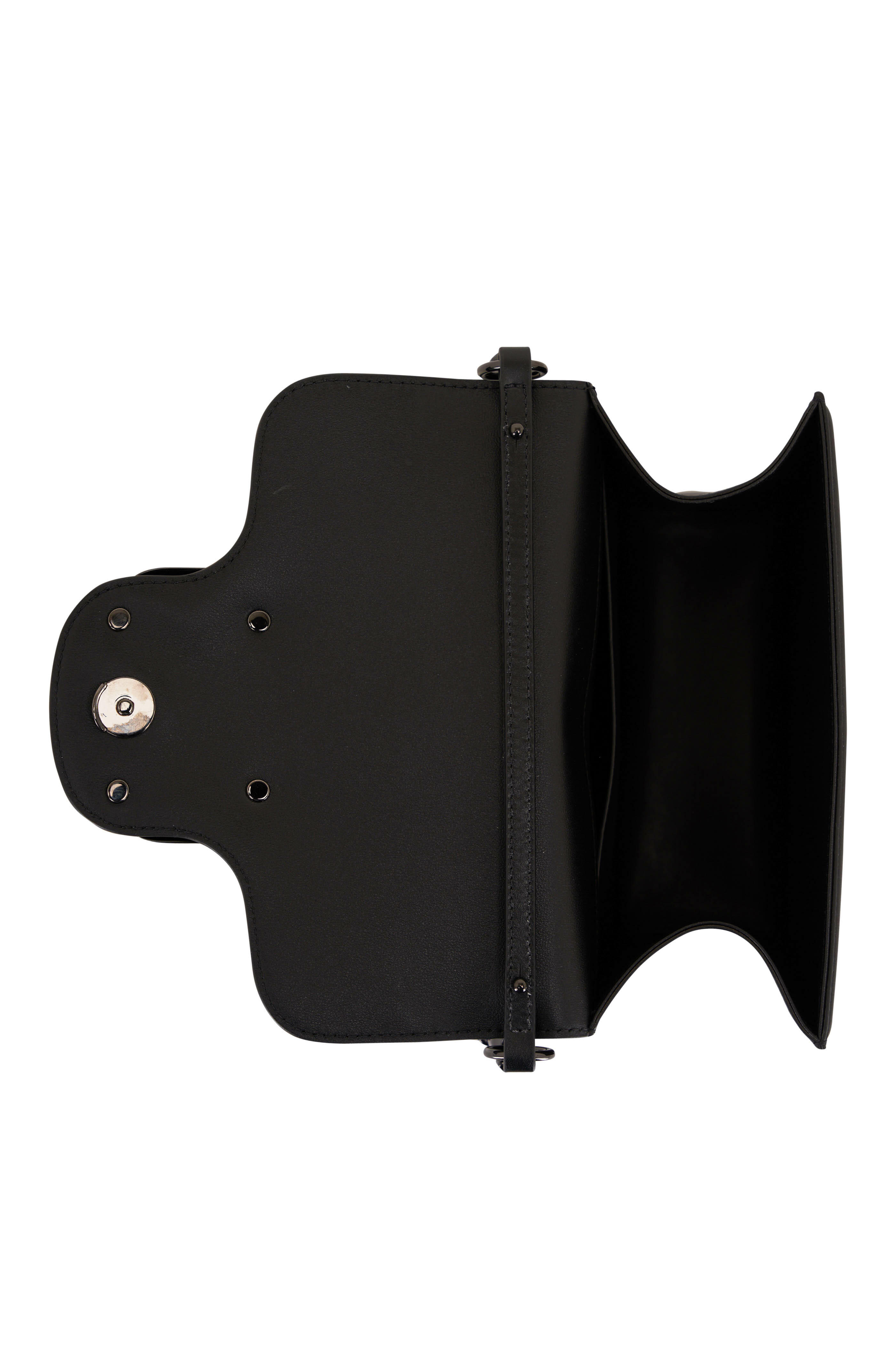 Valentino Garavani - Black Loco VLogo Shoulder Bag