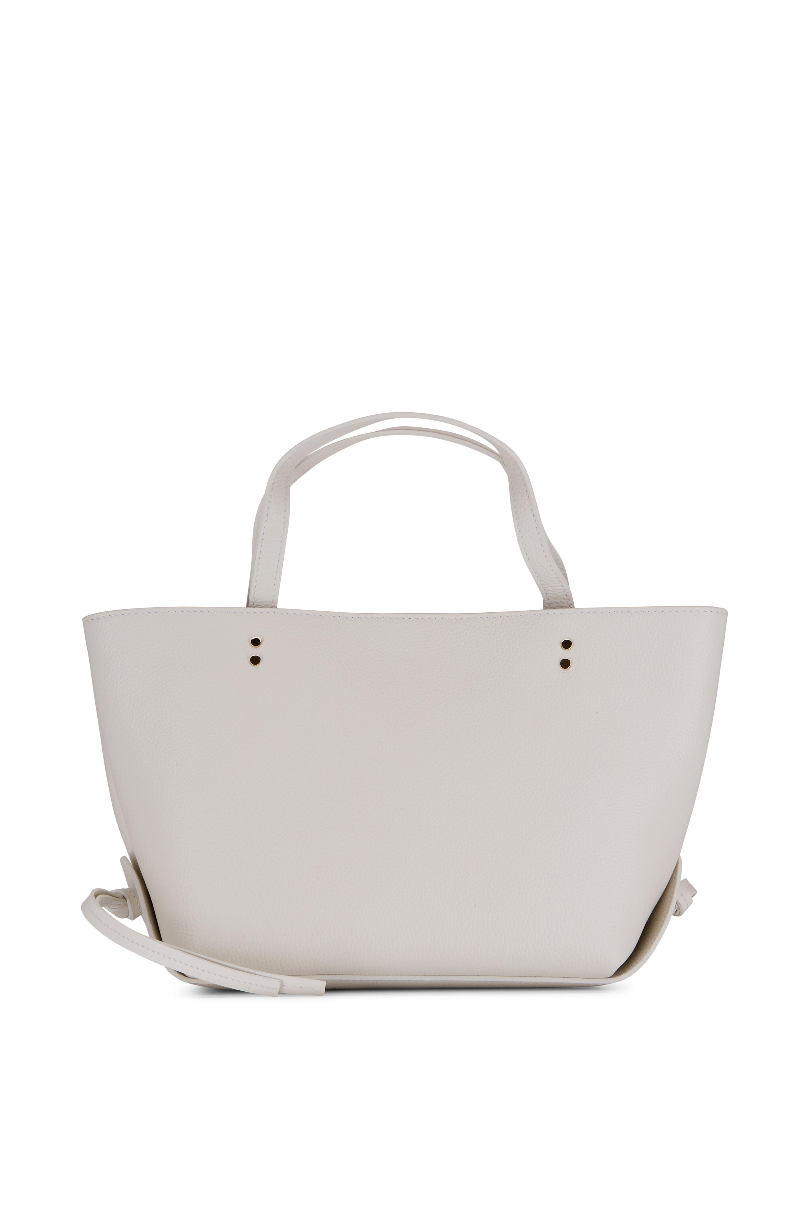 入荷now 買えない Chloé - Sense Crystal White Small East West Leather Tote バッグ