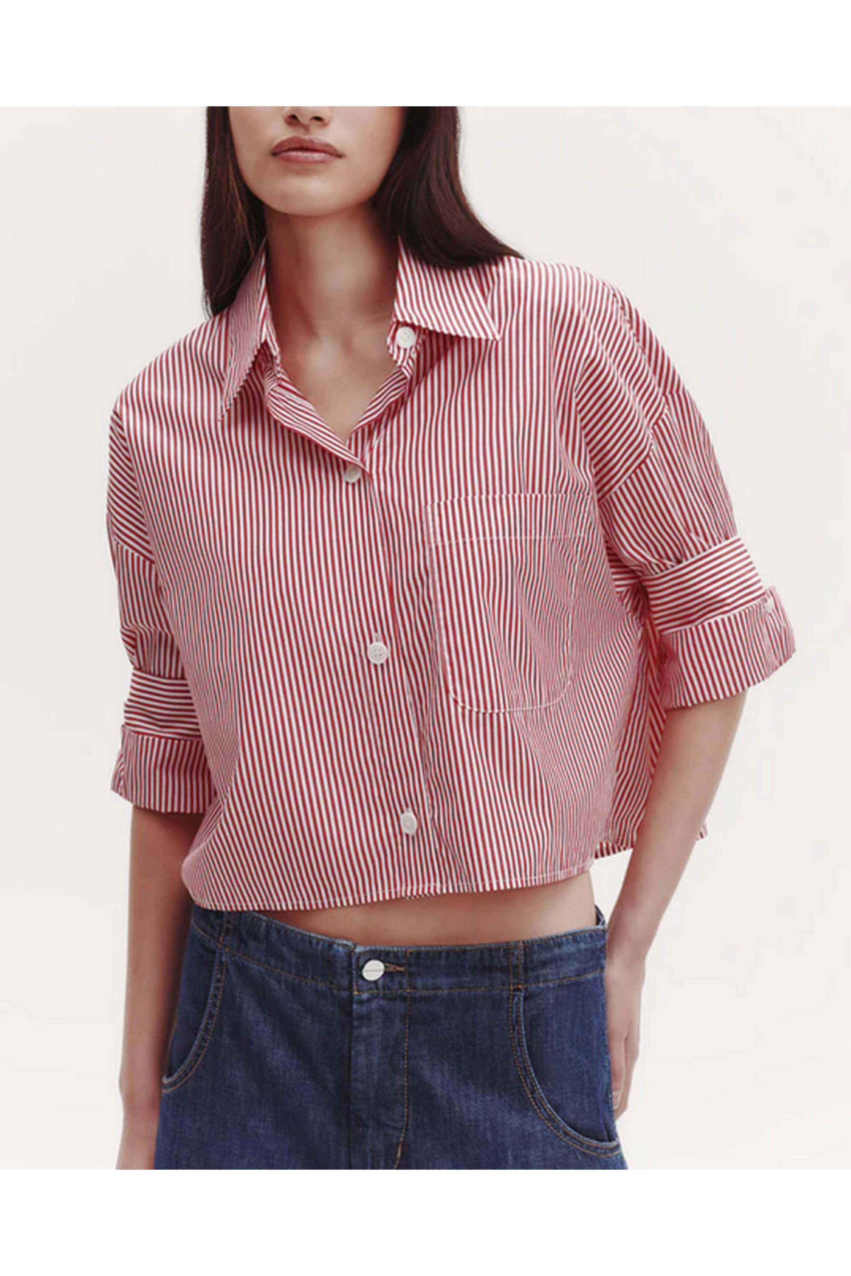 トップス peakxWDS DoubleFace WRFleecePullover Polar Popped Panelled Crew Fleece | Rusty USA