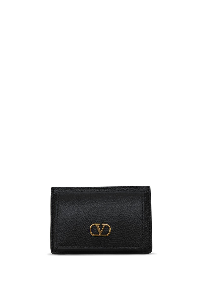 Saint Laurent - Cassandre Matelassé Black Leather Zip Wallet