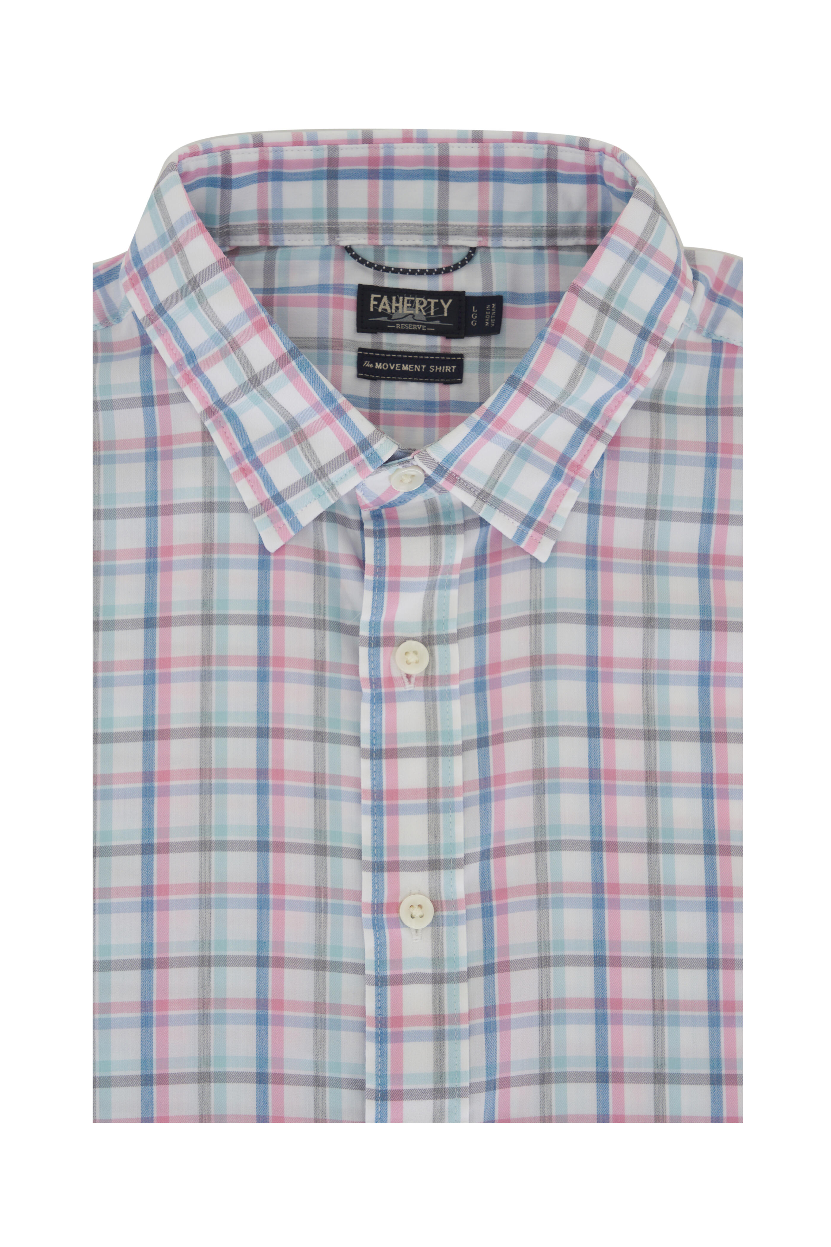 Faherty Brand - Movement™ Bliss Drive Plaid Sport Shirt