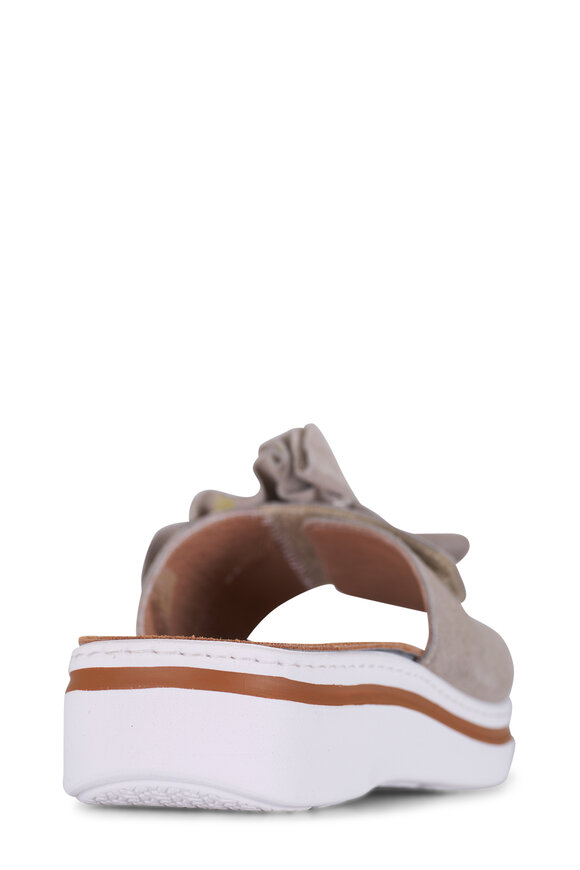 Ron White Frani Dove Suede Slide, 40mm - view 3