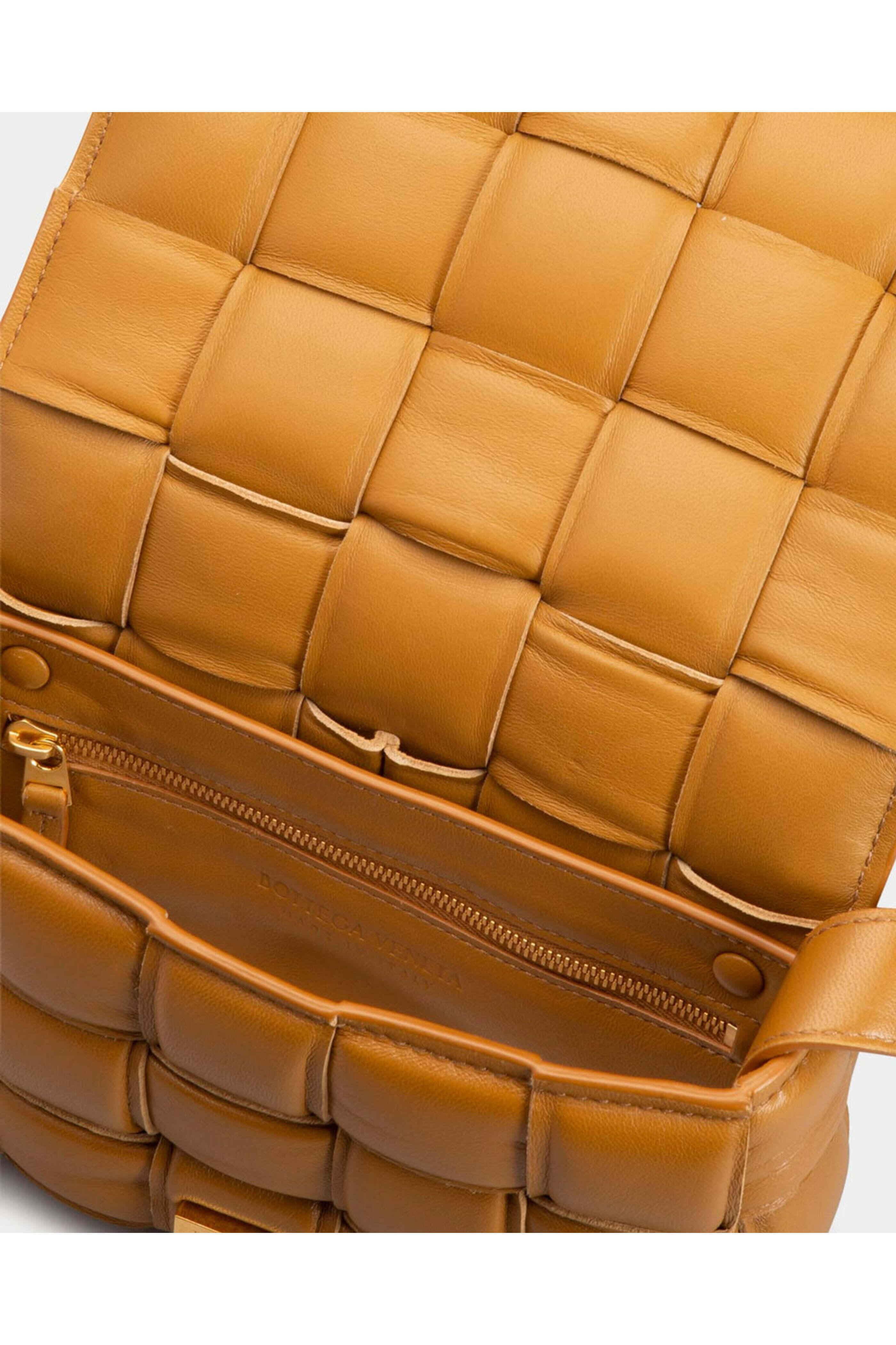 Bottega Veneta - Small Padded Cassette Bag in Camel