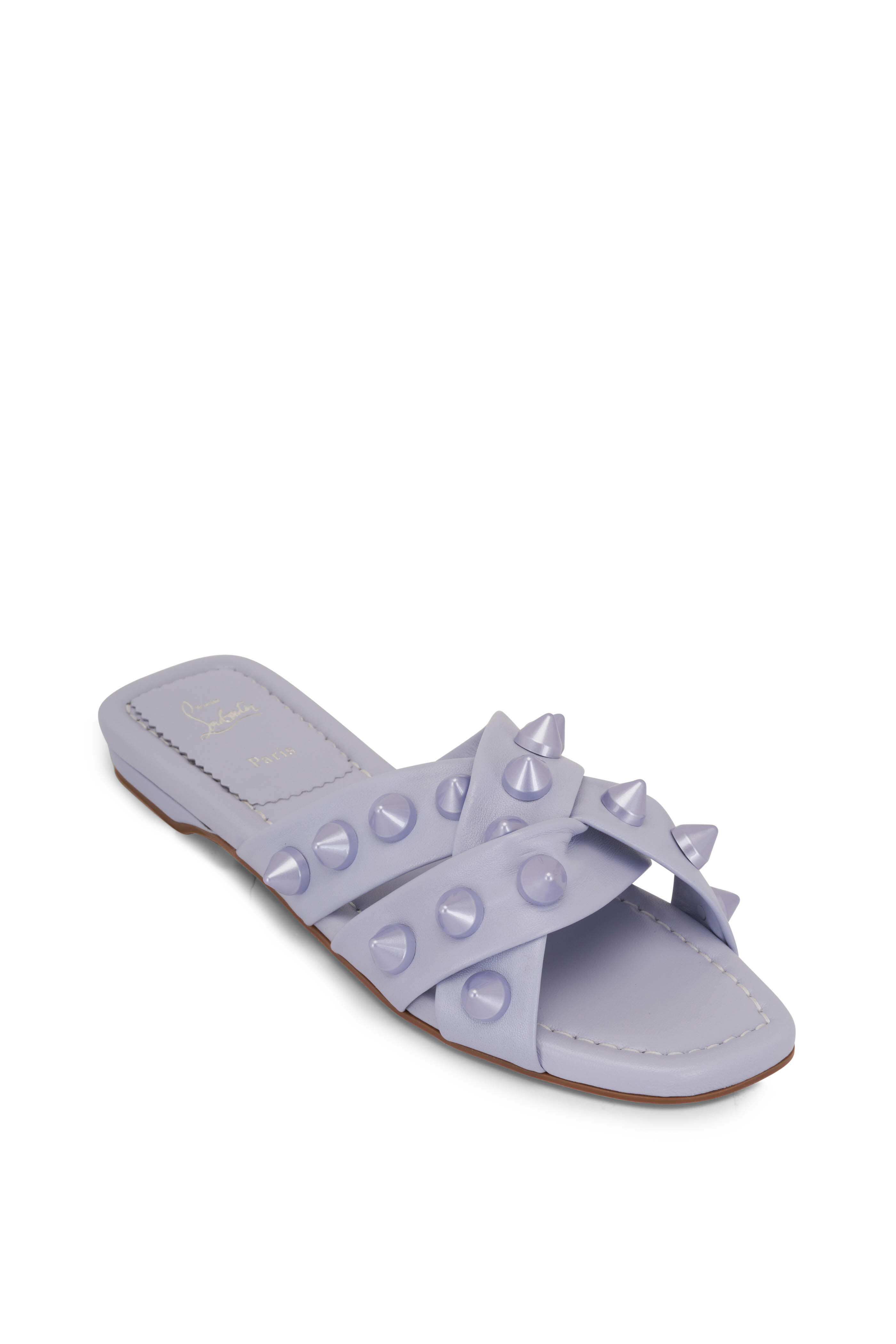 Christian Louboutin - Miss Spike Skylight Purple Club Flat