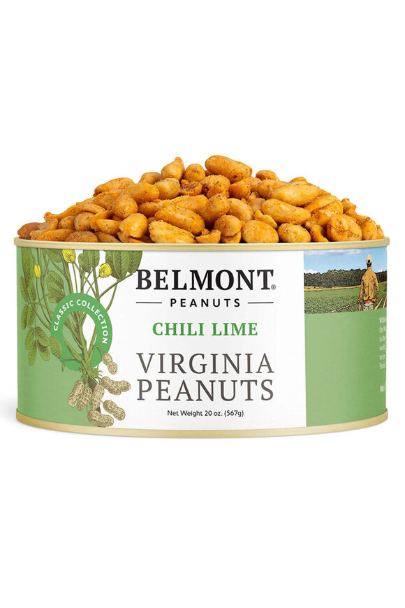 Belmont Peanuts Chili Lime Virginia Peanuts 20oz