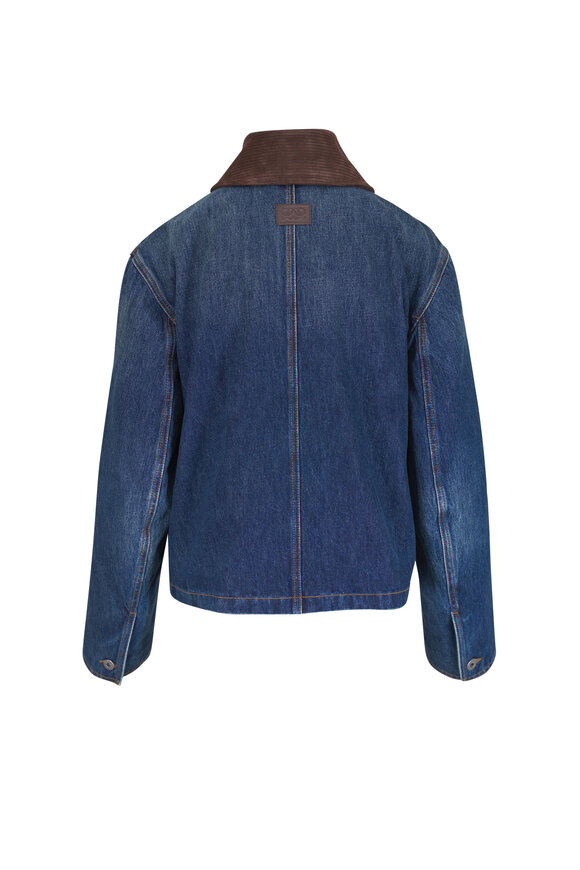 Loewe Denim Short Parka - view 3