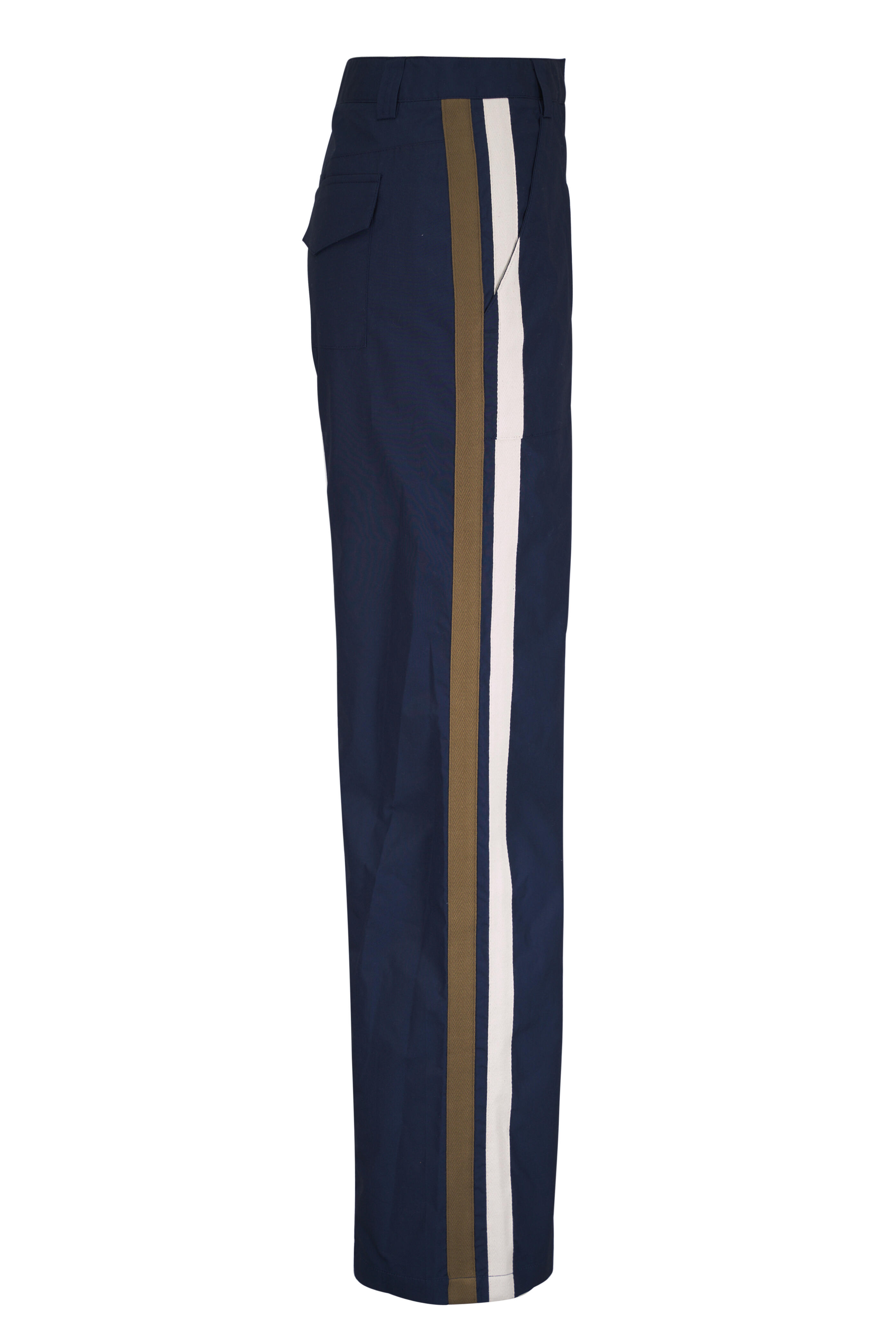 TWP - Isabelle Midnight Vintage Washed Poplin Pant - view 5
