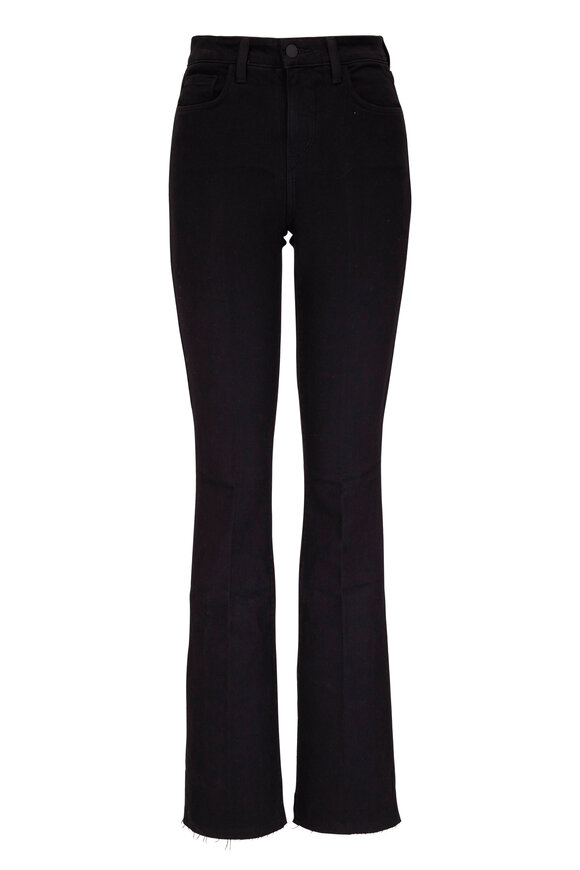 L'Agence Ruth Black High-Rise Straight Jean
