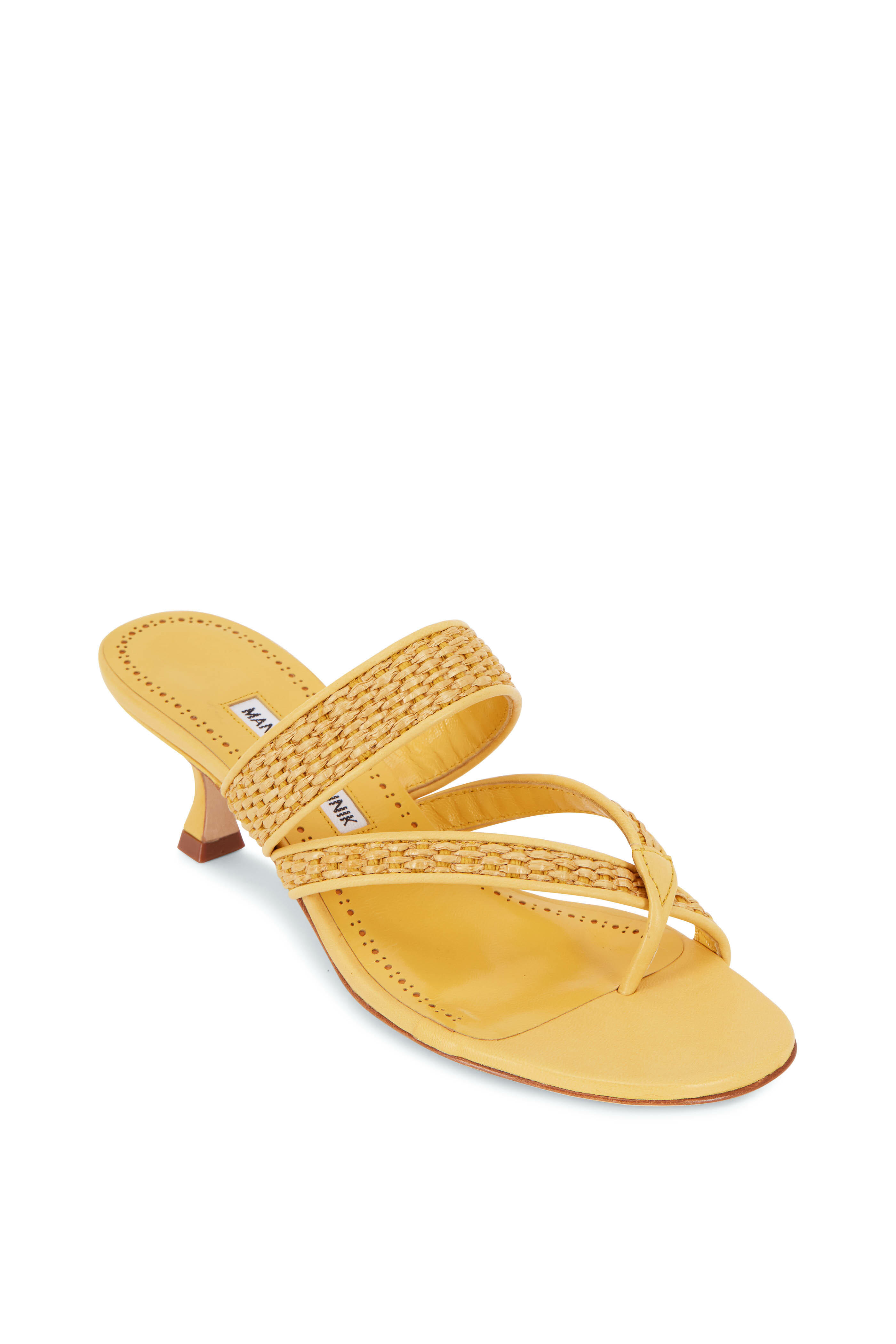 直営店 ‐Manolo Blahnik - SALE! OTAWI サンダル OTAWI | Men's Zebra Print Calf Hair Criss-Cross Sandals