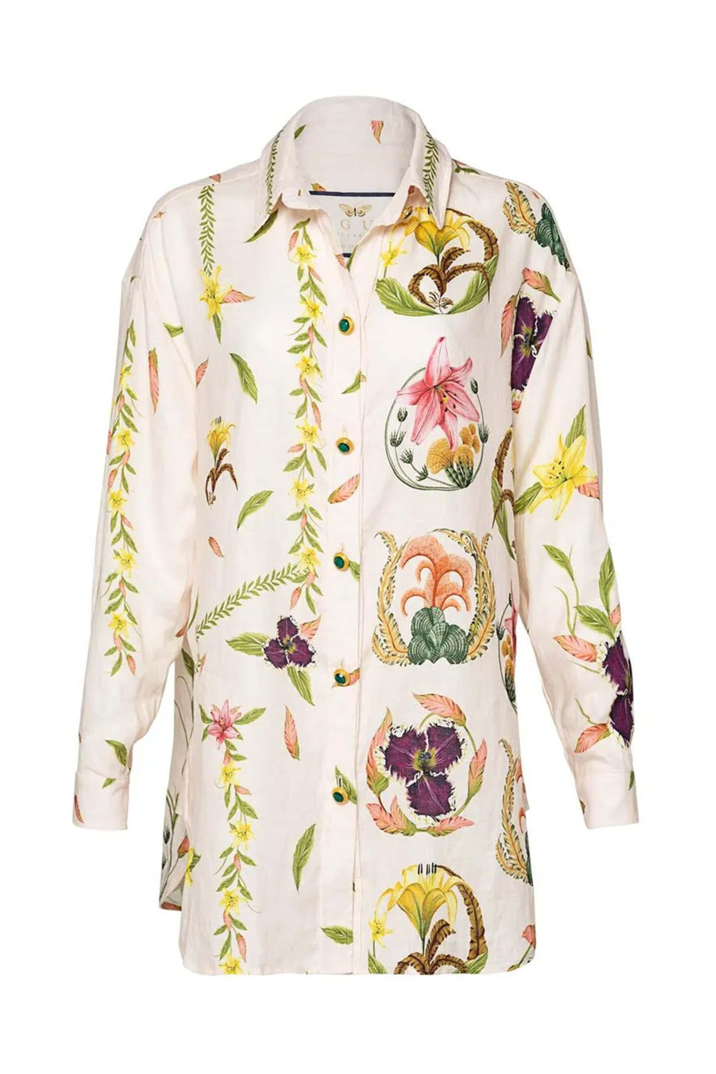 Agua By Agua Bendita - Multicolor Cecila Marina Shirt
