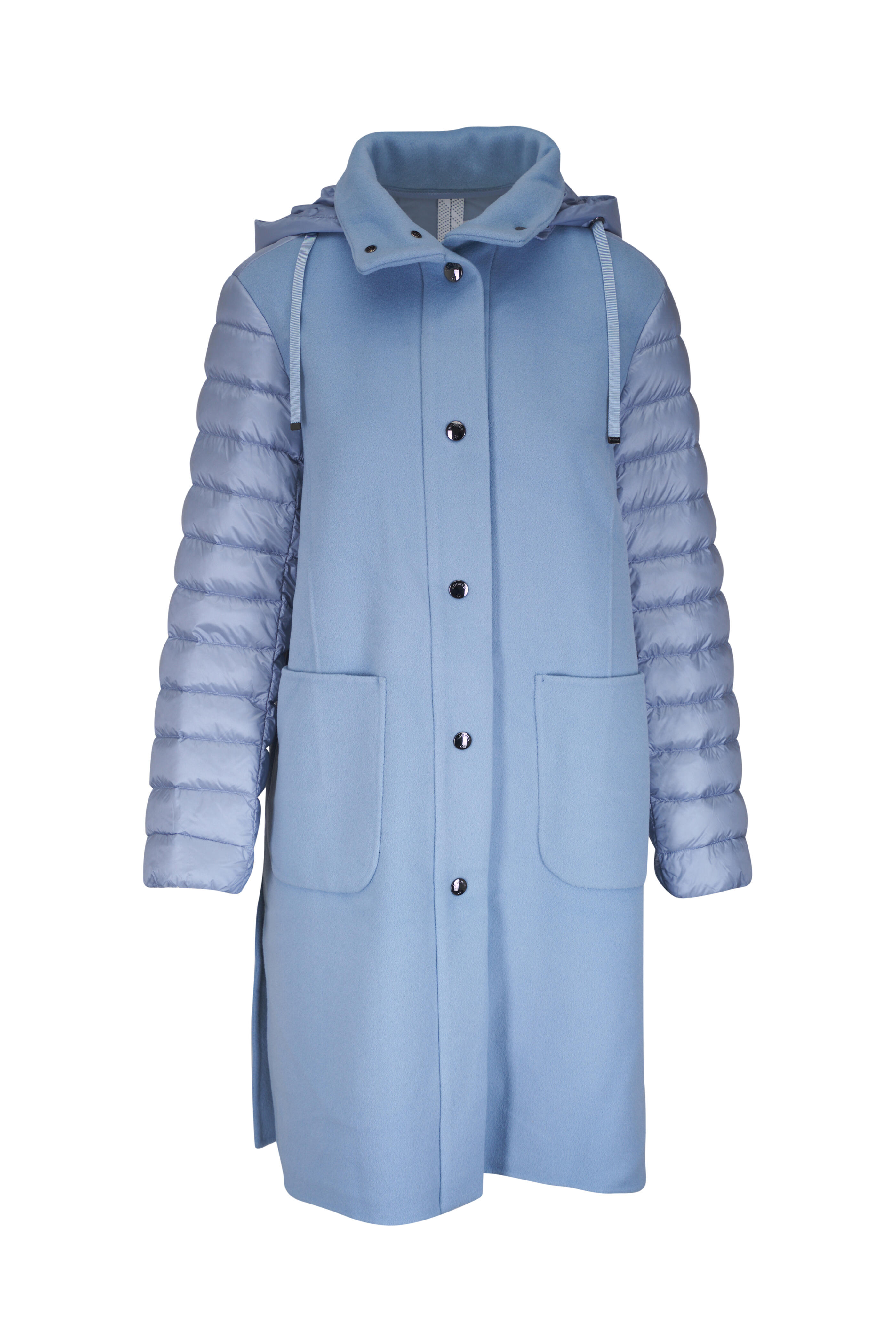 Bogner - Isy Light Blue Wool & Down Coat