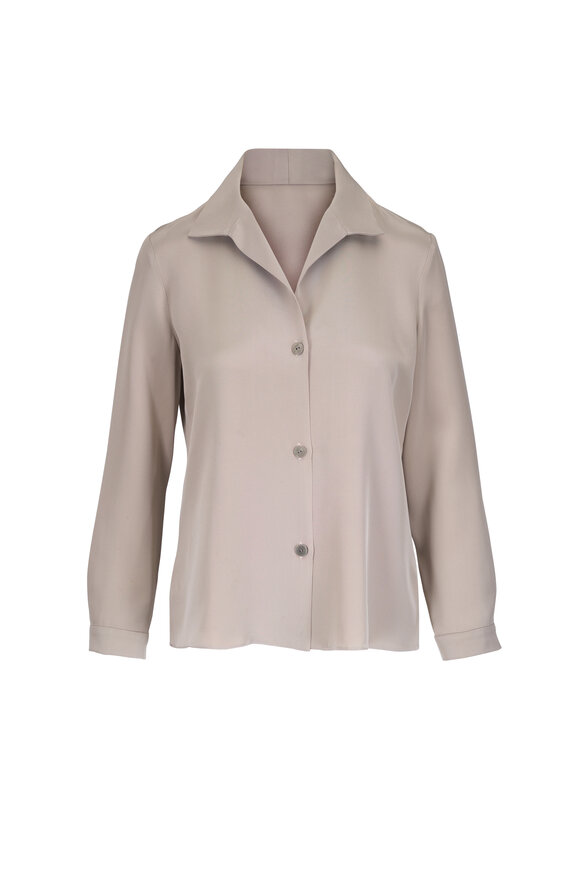 Peter Cohen Pert Chino 4-Ply Silk Blouse