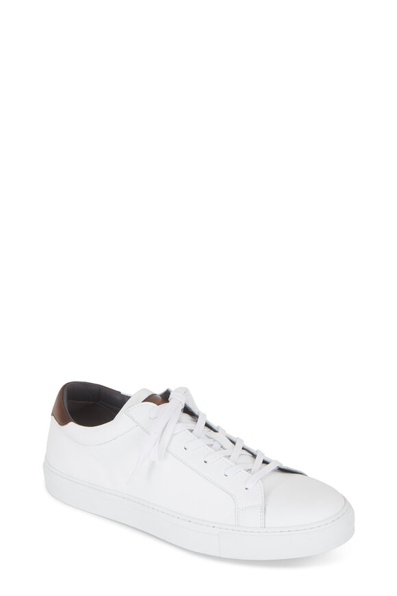 To Boot New York Knox White Leather Sneaker