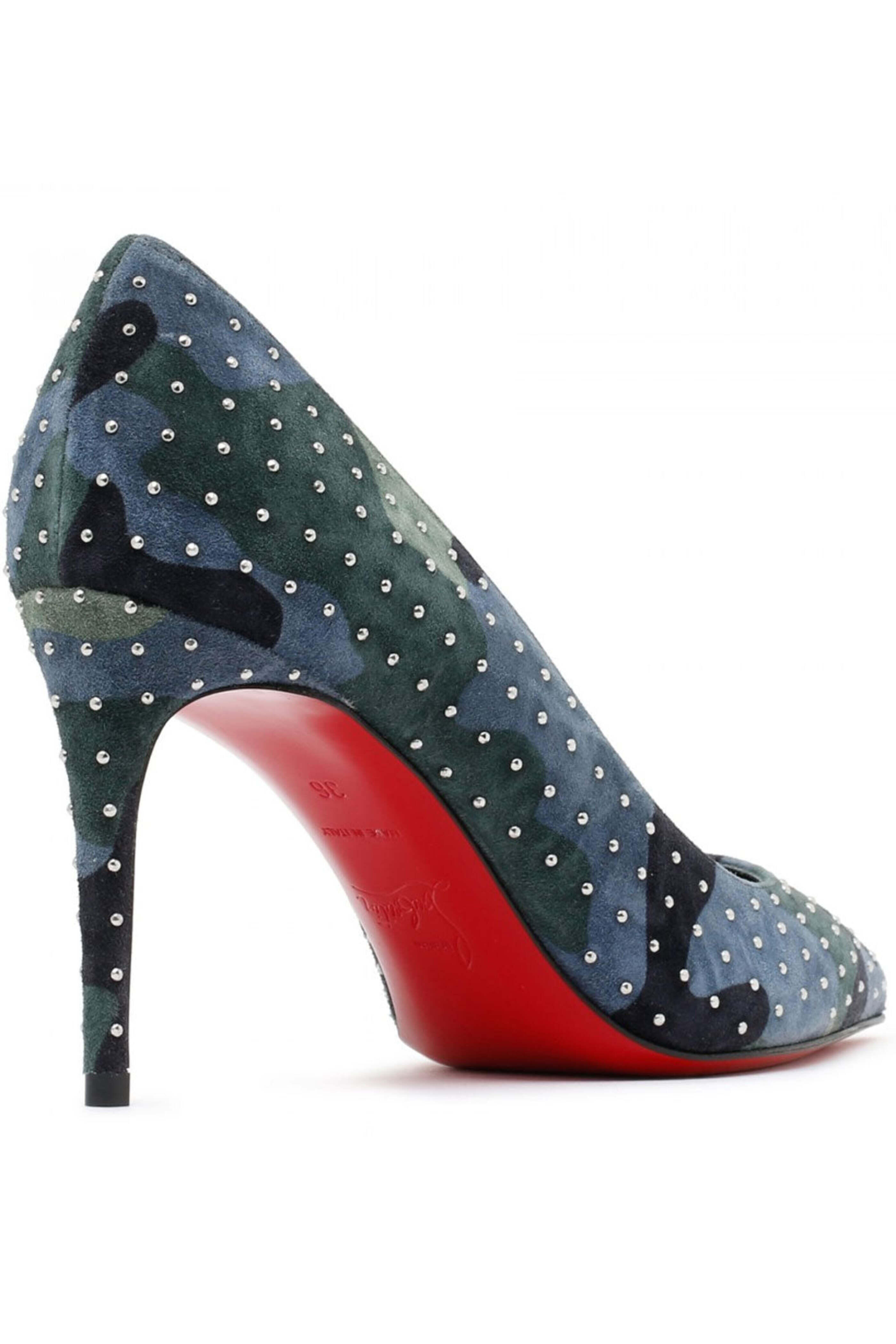 Christian Louboutin - Kate Plume Pump in Camouflage