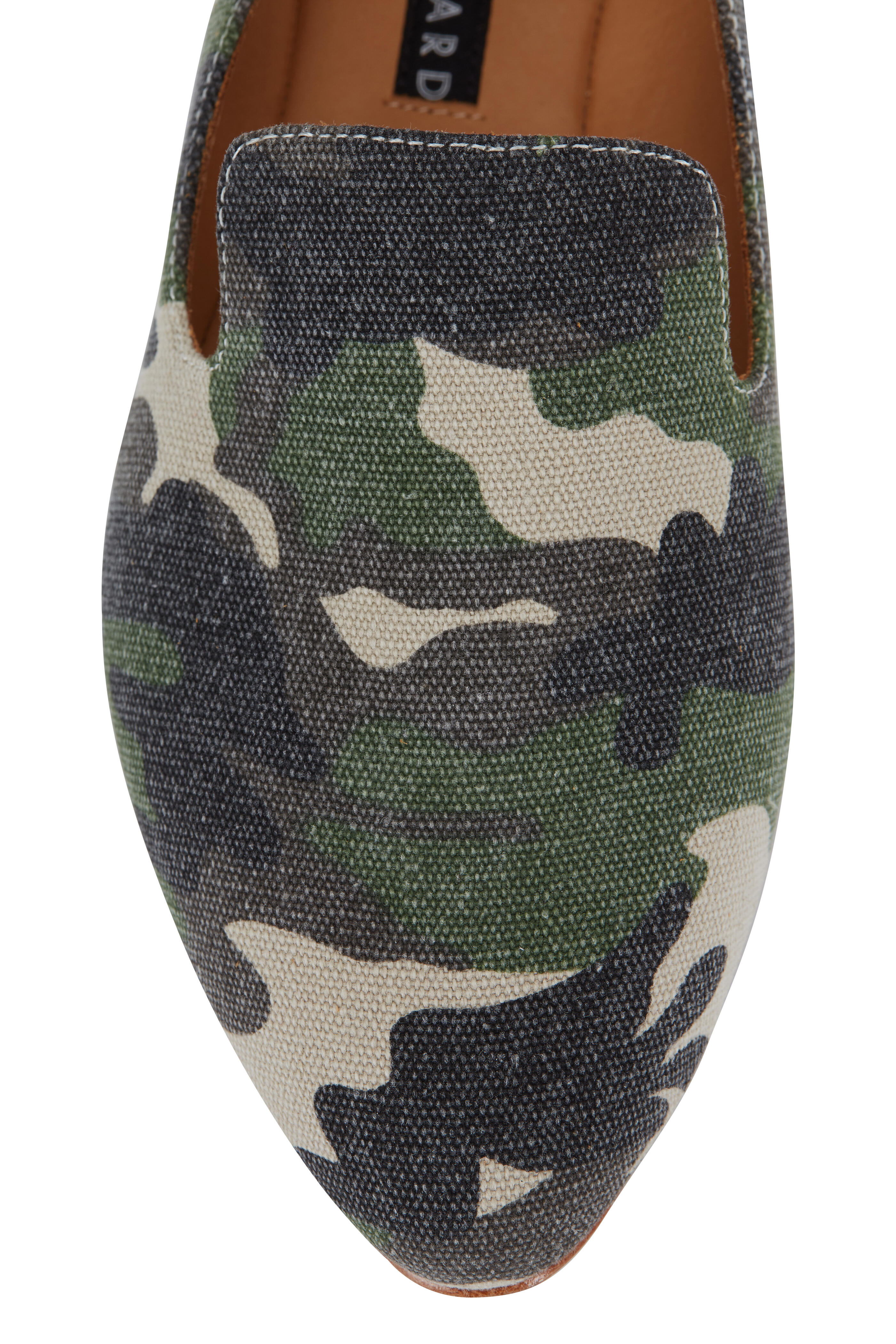Veronica Beard - Griffin Camo Canvas Flat Loafer
