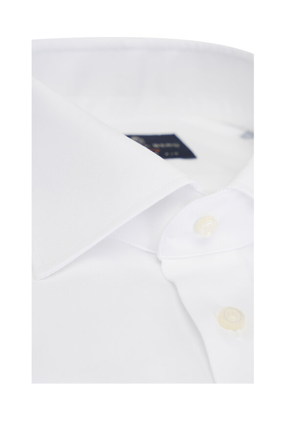 Emanuel Berg White Cotton Dress Shirt - view 2